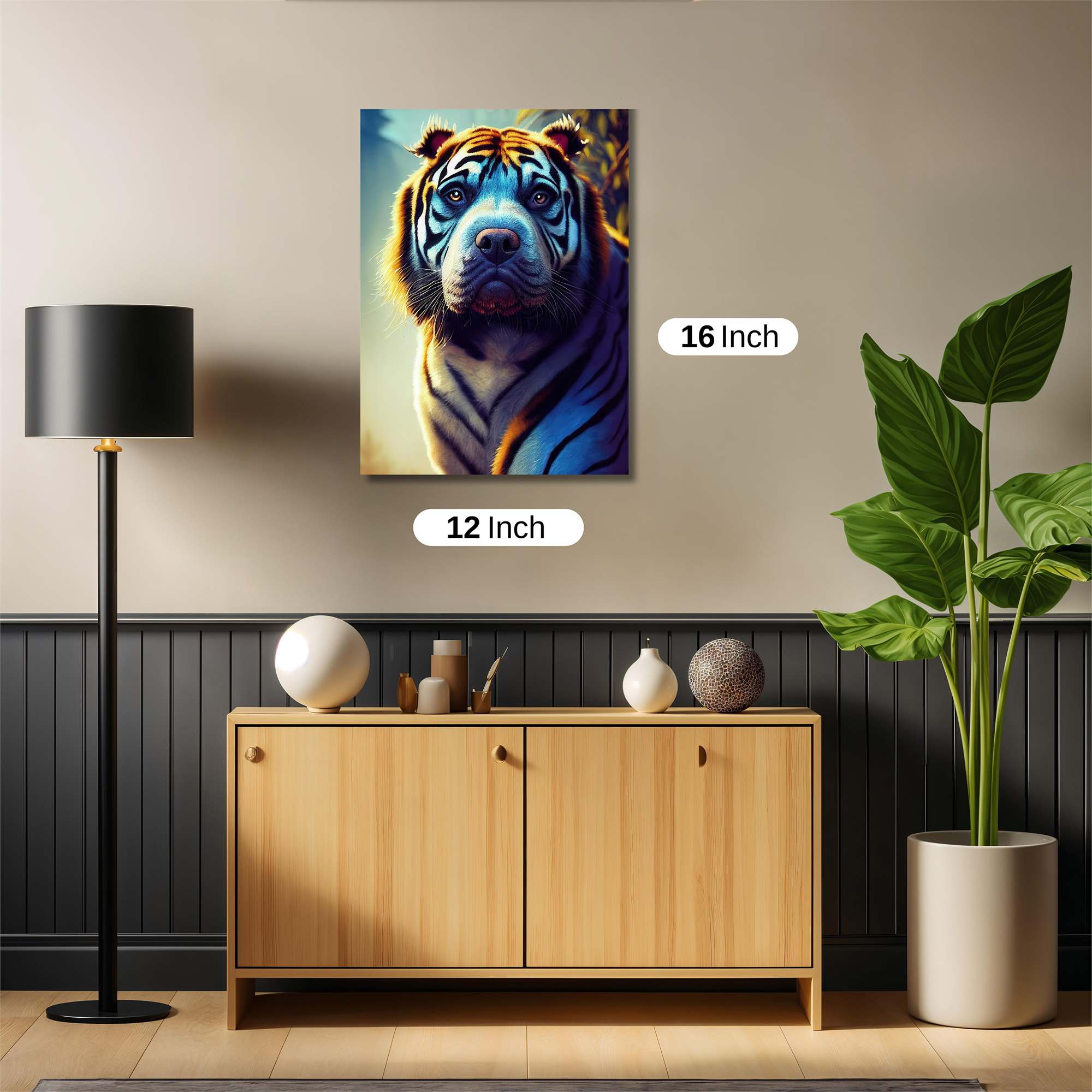 Tiger Serenity Safe Wall Magnetic / M