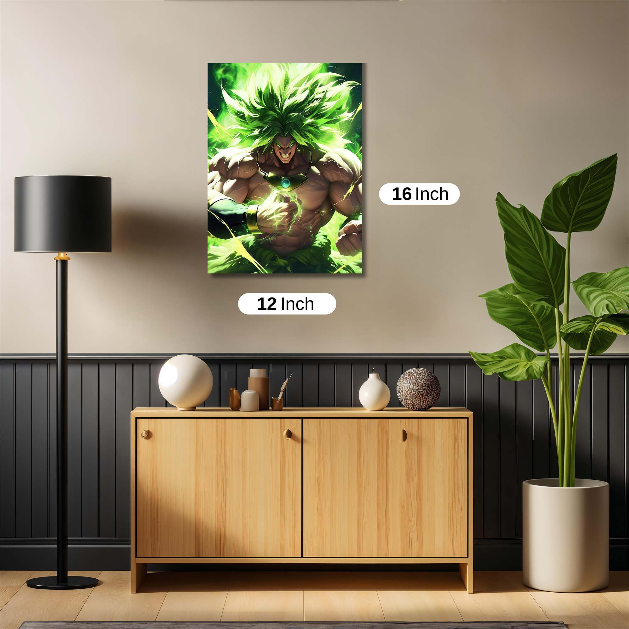 Broly Fierce Safe Wall Magnetic / M