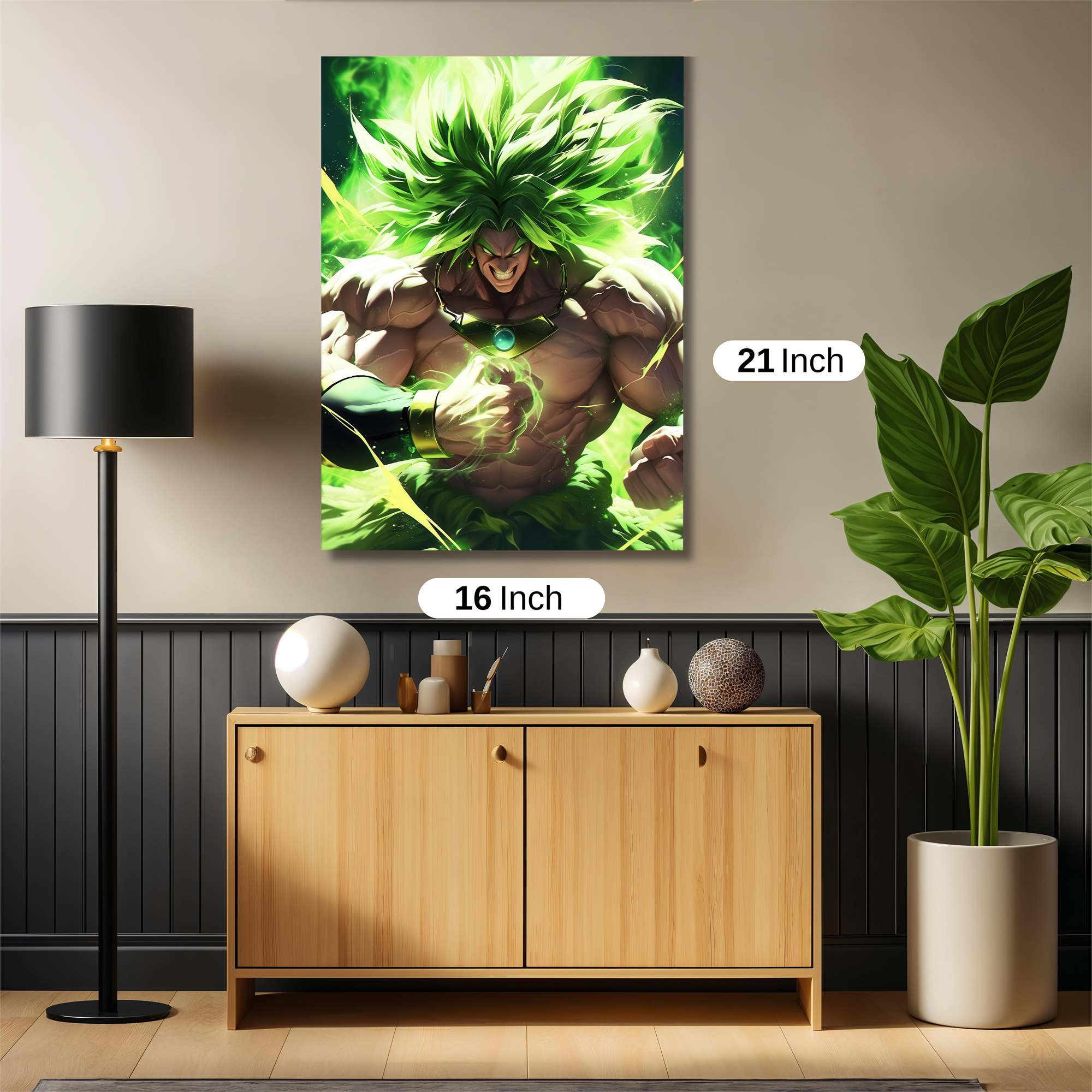 Broly Fierce Safe Wall Magnetic / M