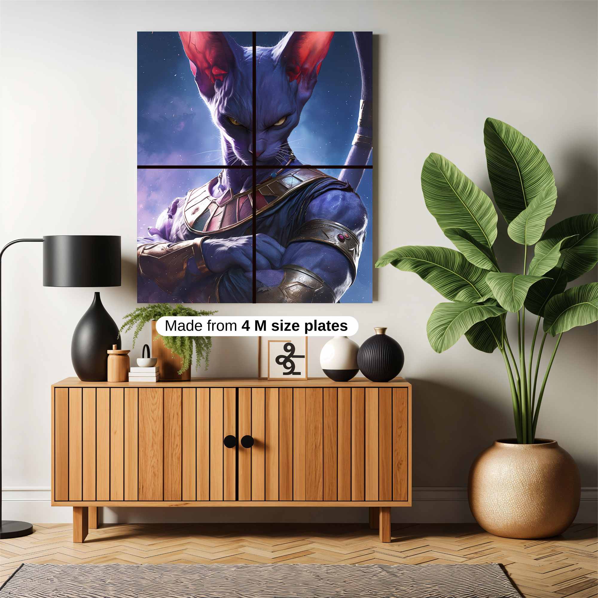 Feline Majesty Safe Wall Magnetic / M