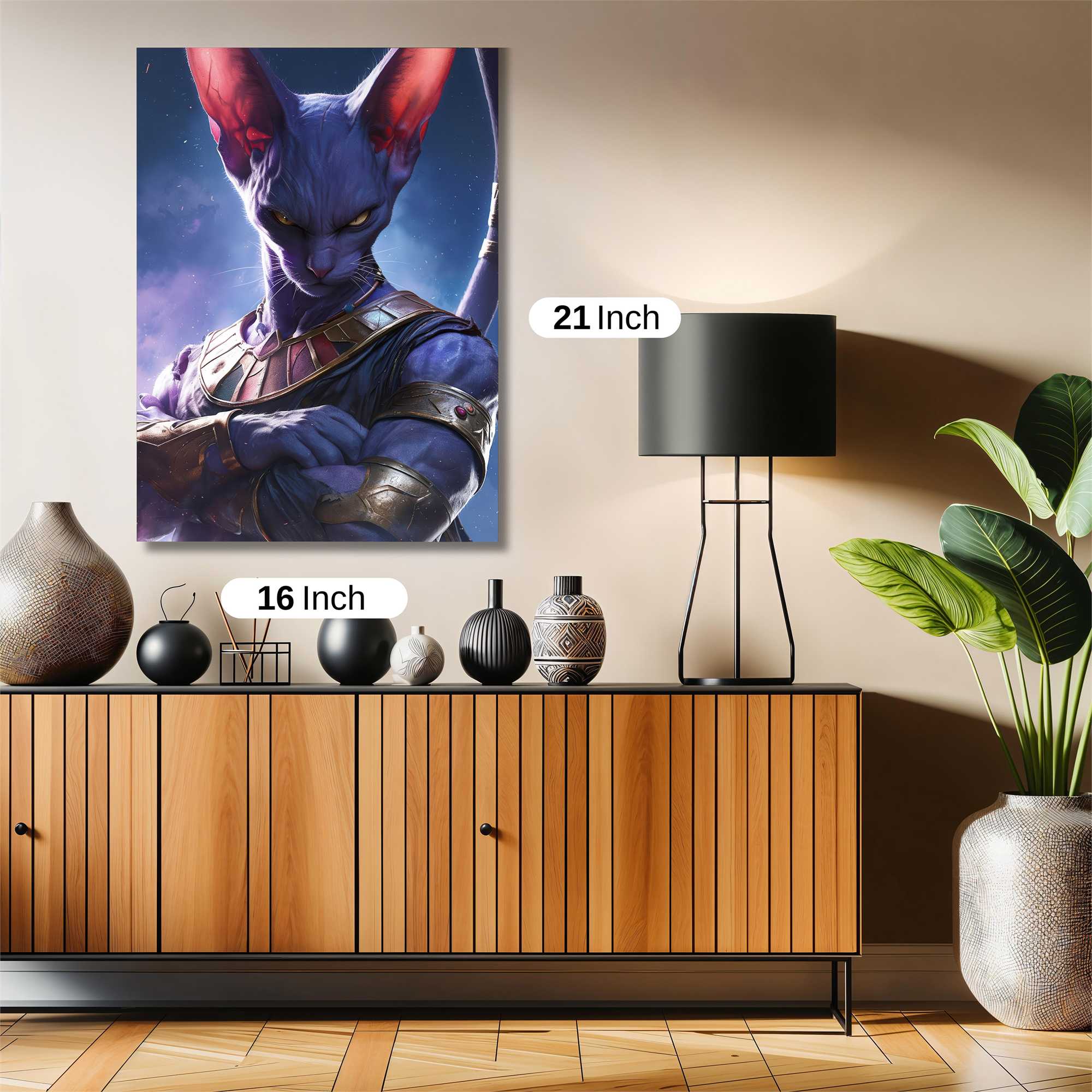 Feline Majesty Safe Wall Magnetic / M