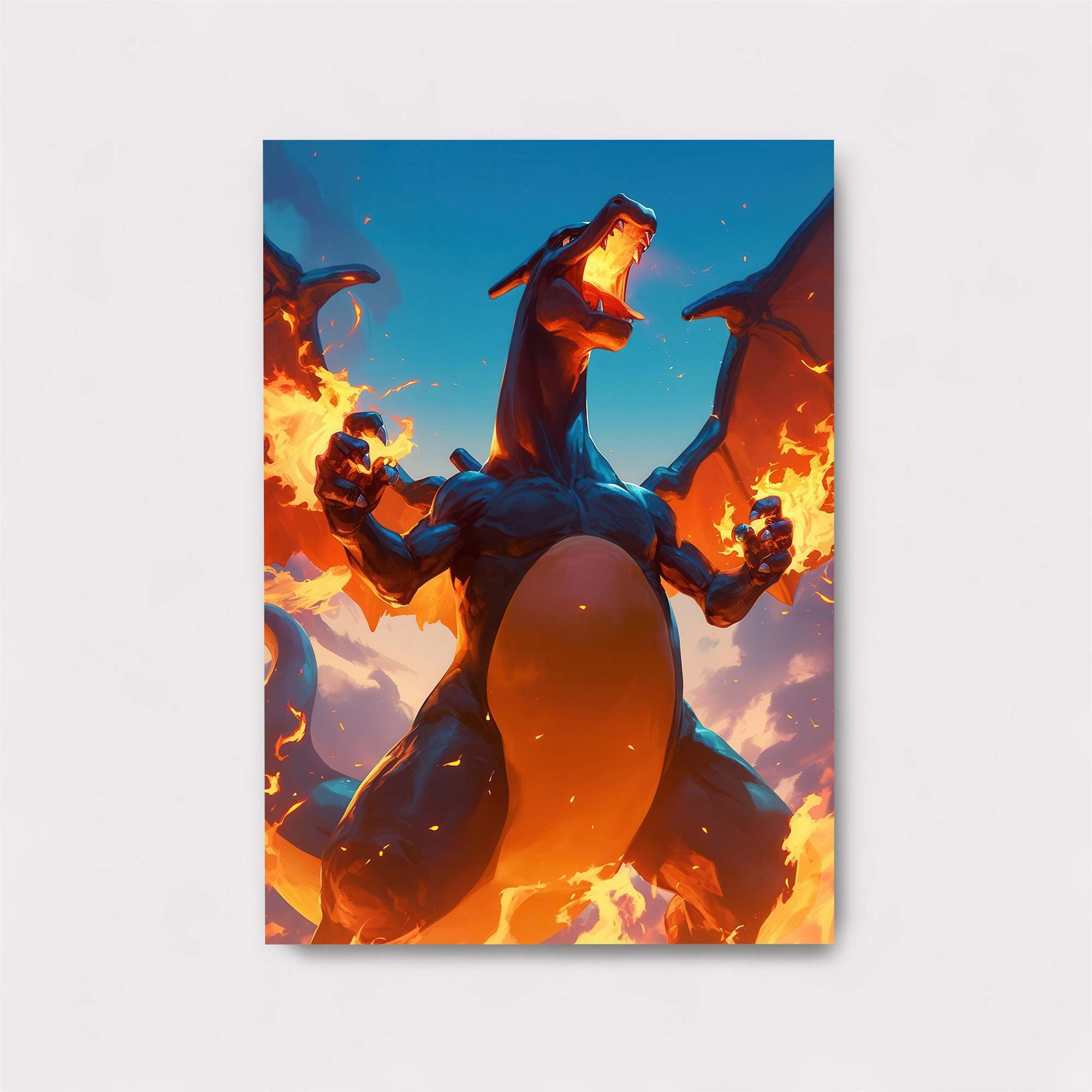 Charizard Blaze Safe Wall Magnetic / M