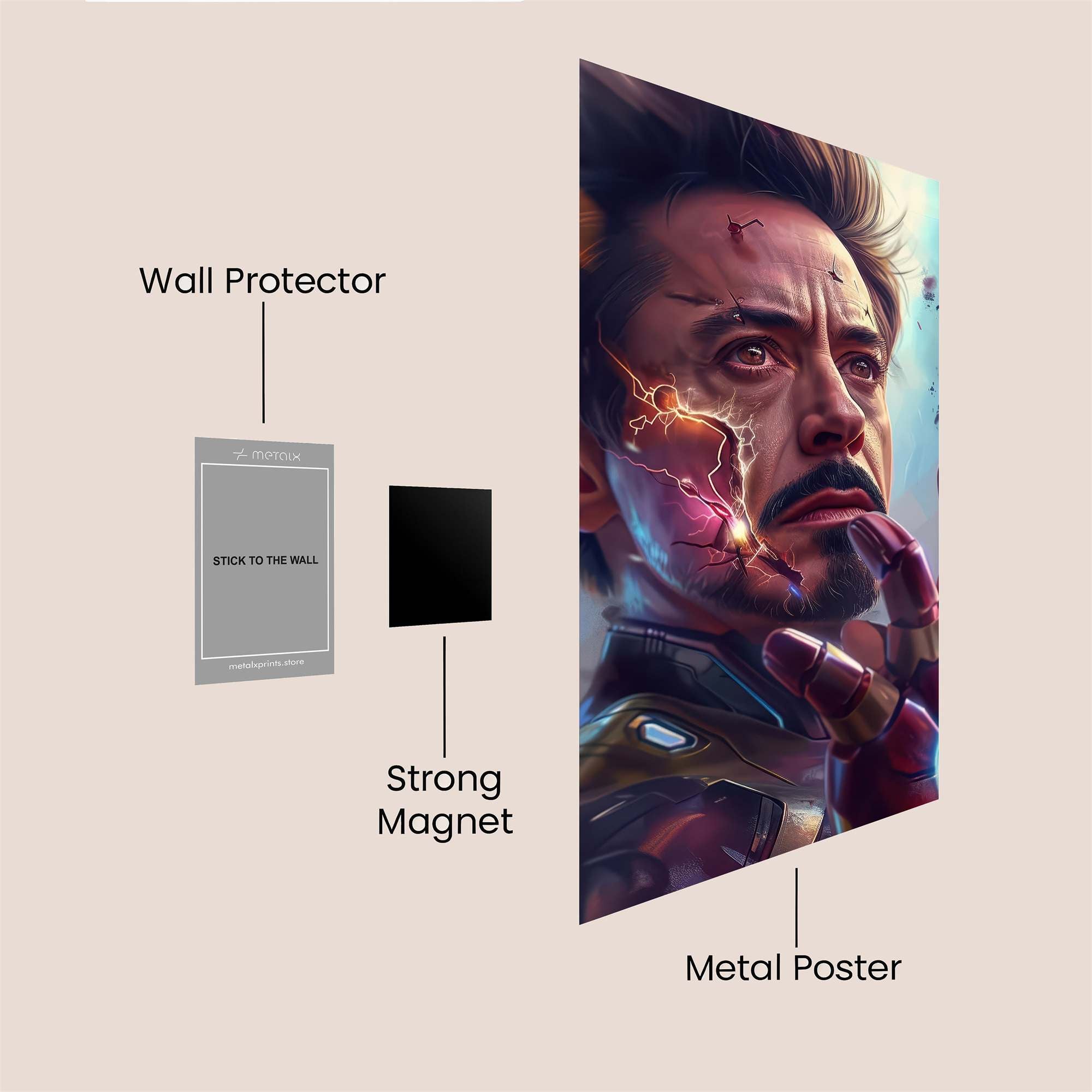 Heroic Vigor Safe Wall Magnetic / M