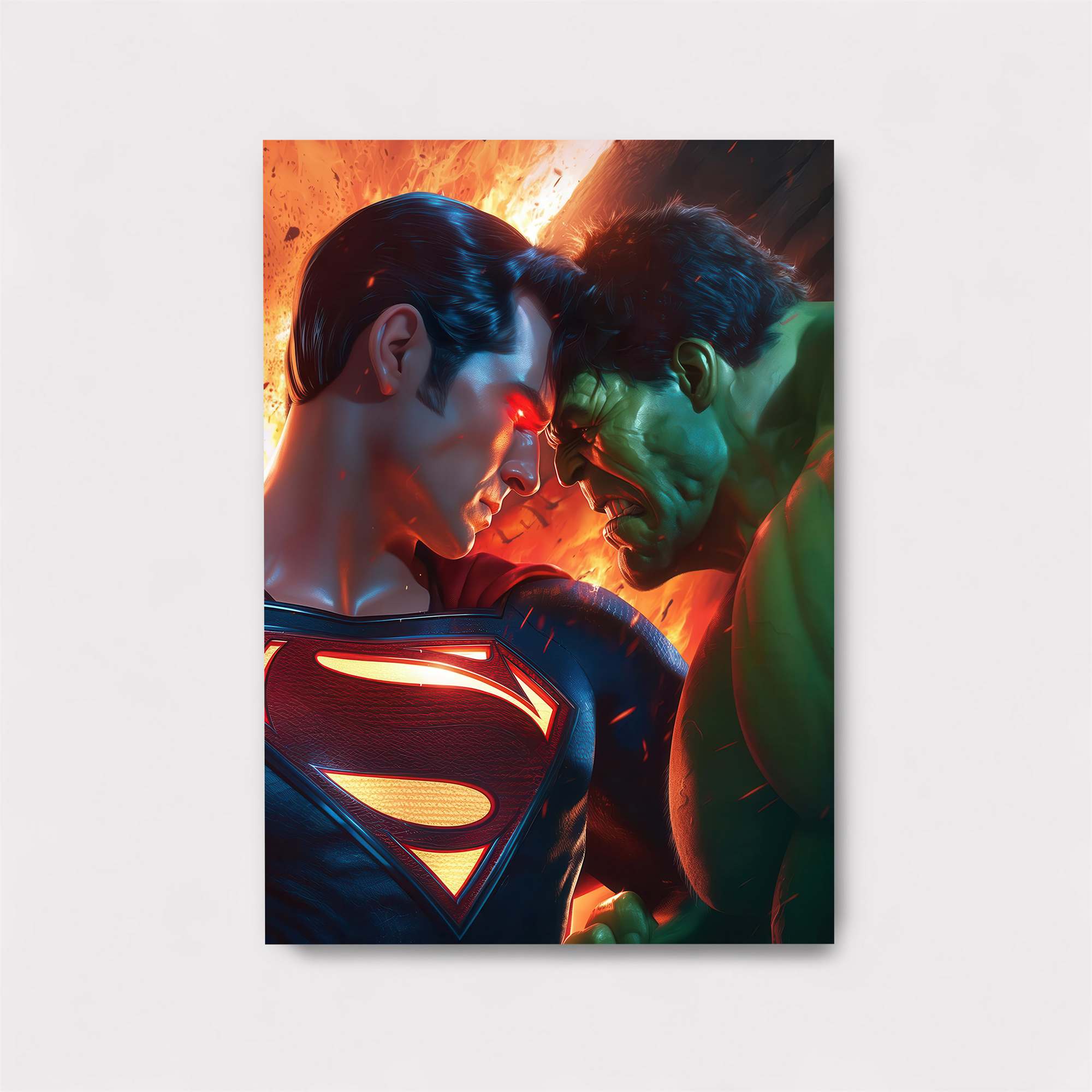 Heroes Confrontation Safe Wall Magnetic / M