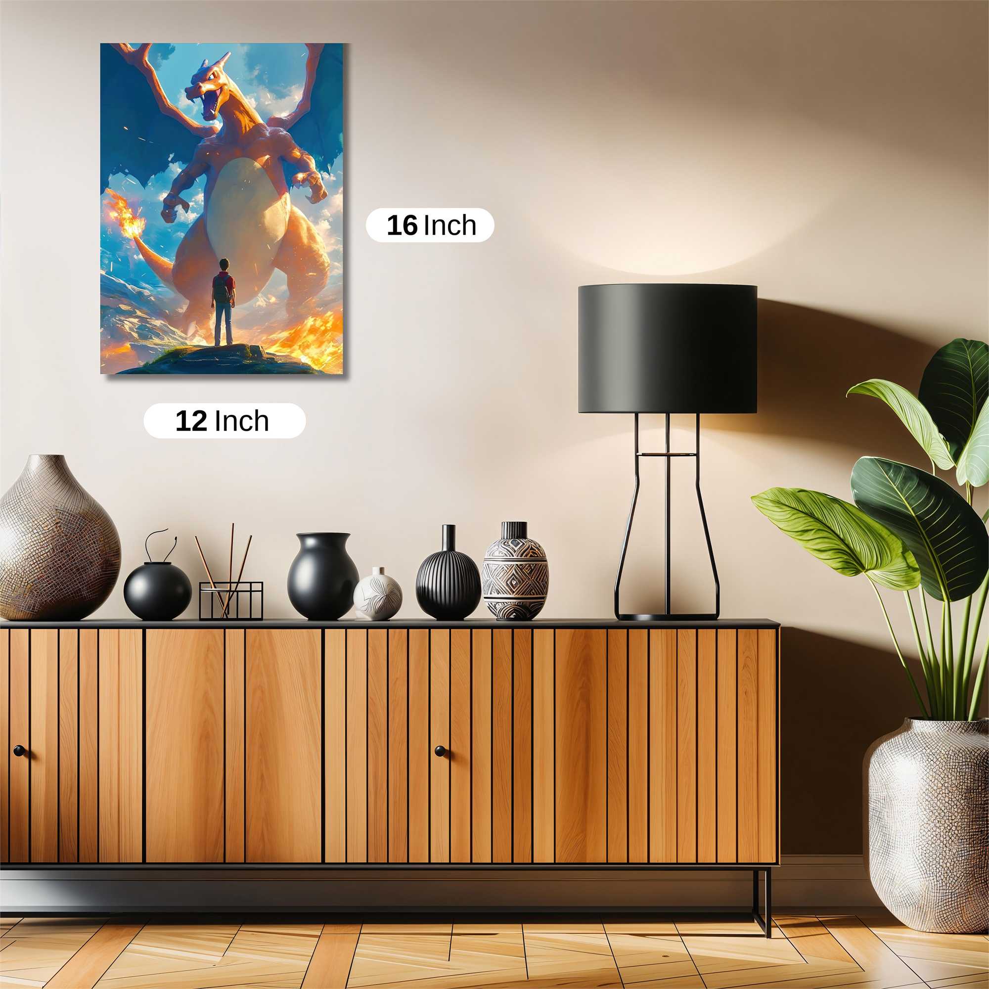 Charizard Majesty Safe Wall Magnetic / M