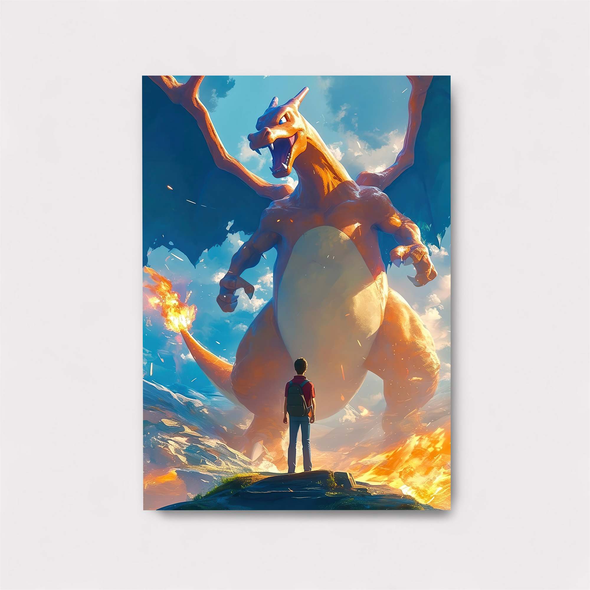 Charizard Majesty Safe Wall Magnetic / M