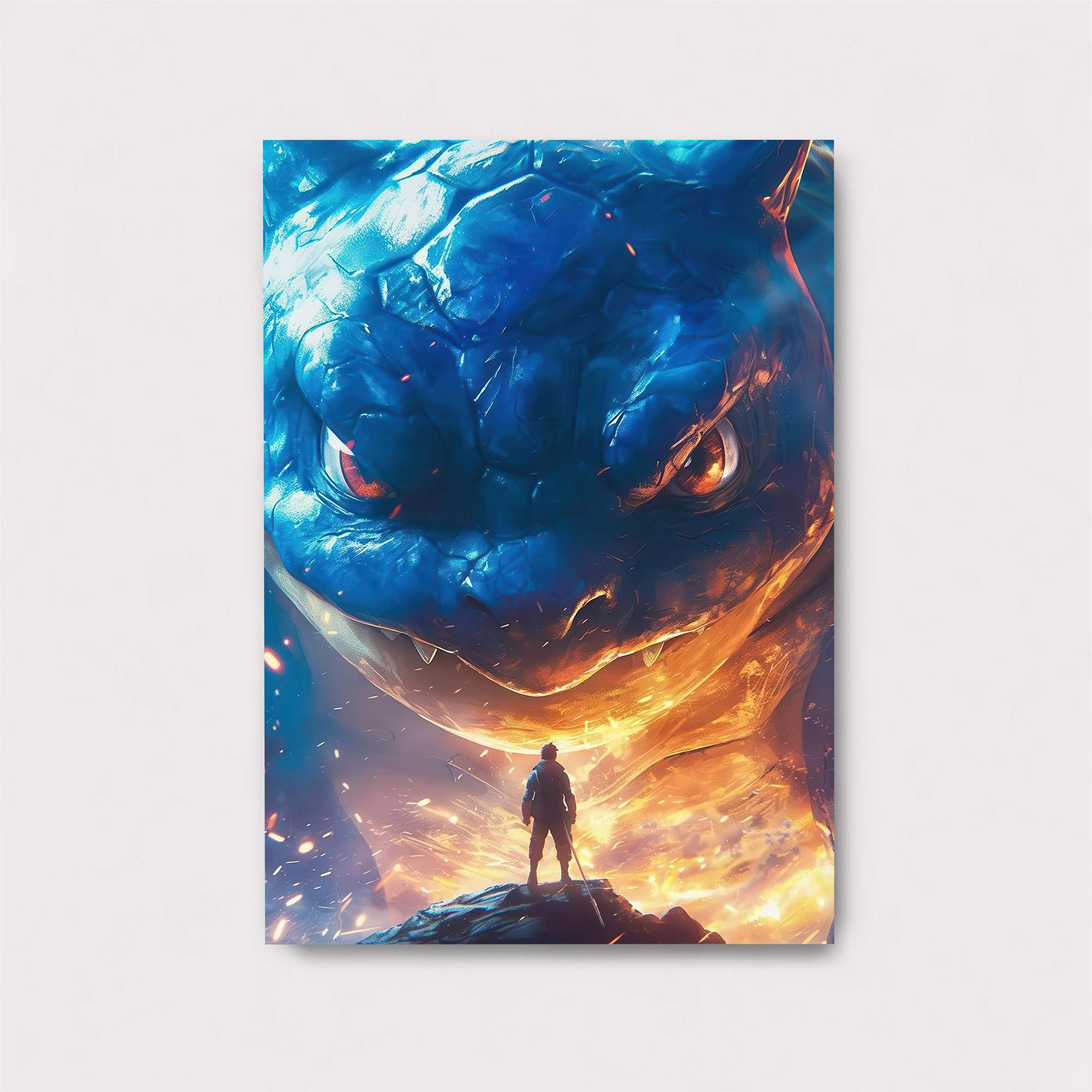 Blastoise Confrontation Safe Wall Magnetic / M