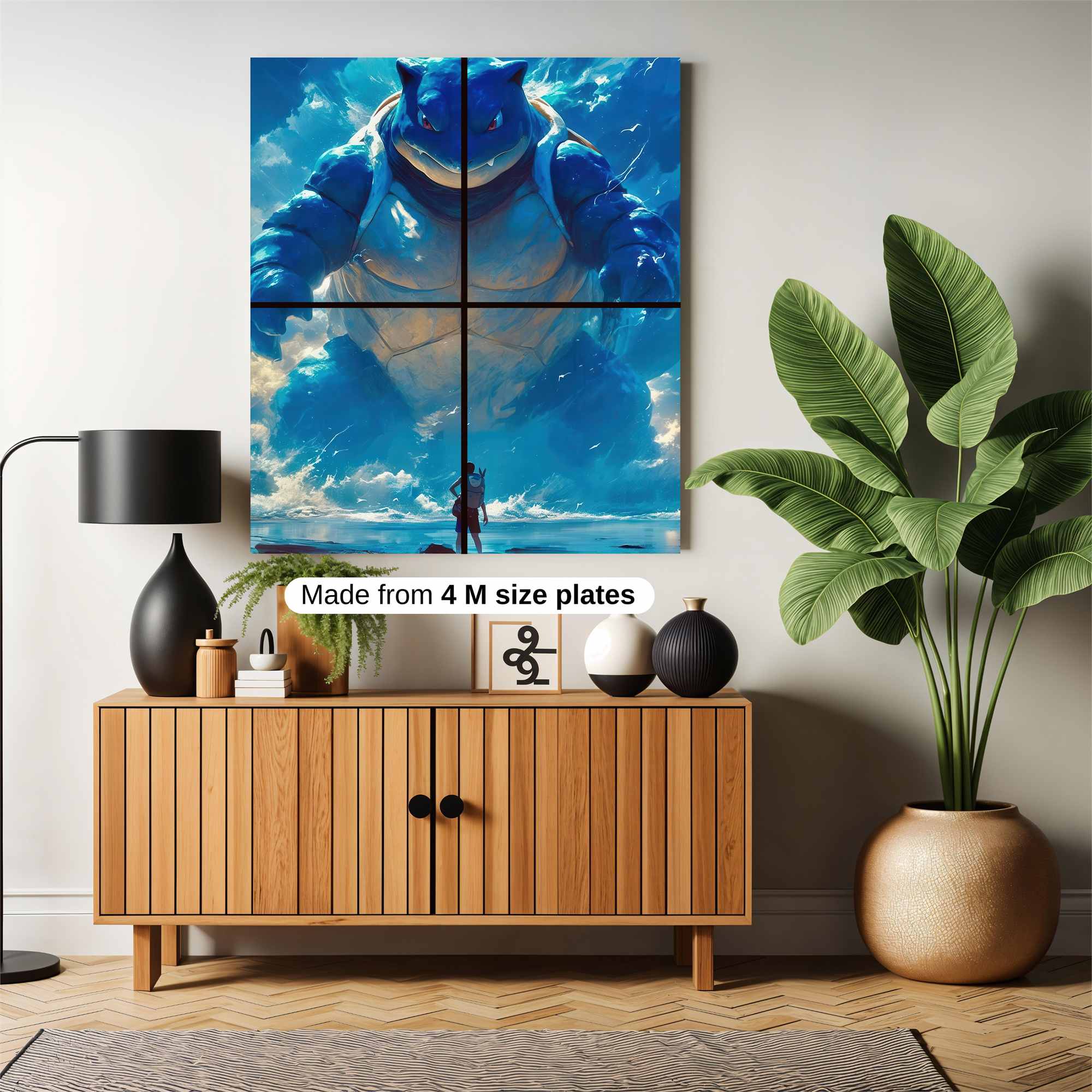 Blastoise Grandeur Safe Wall Magnetic / M