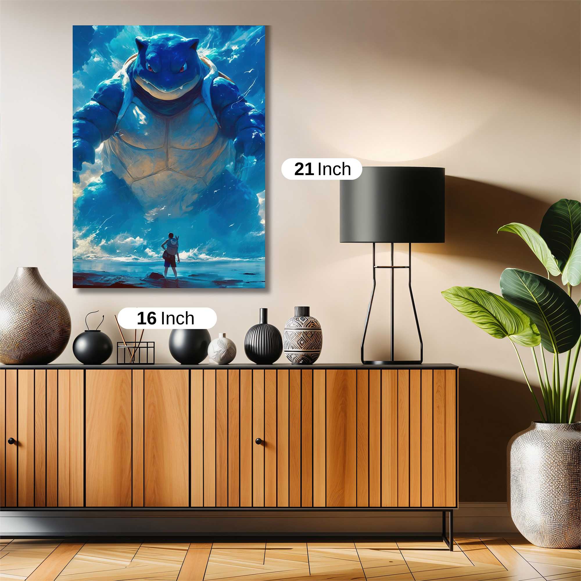 Blastoise Grandeur Safe Wall Magnetic / M