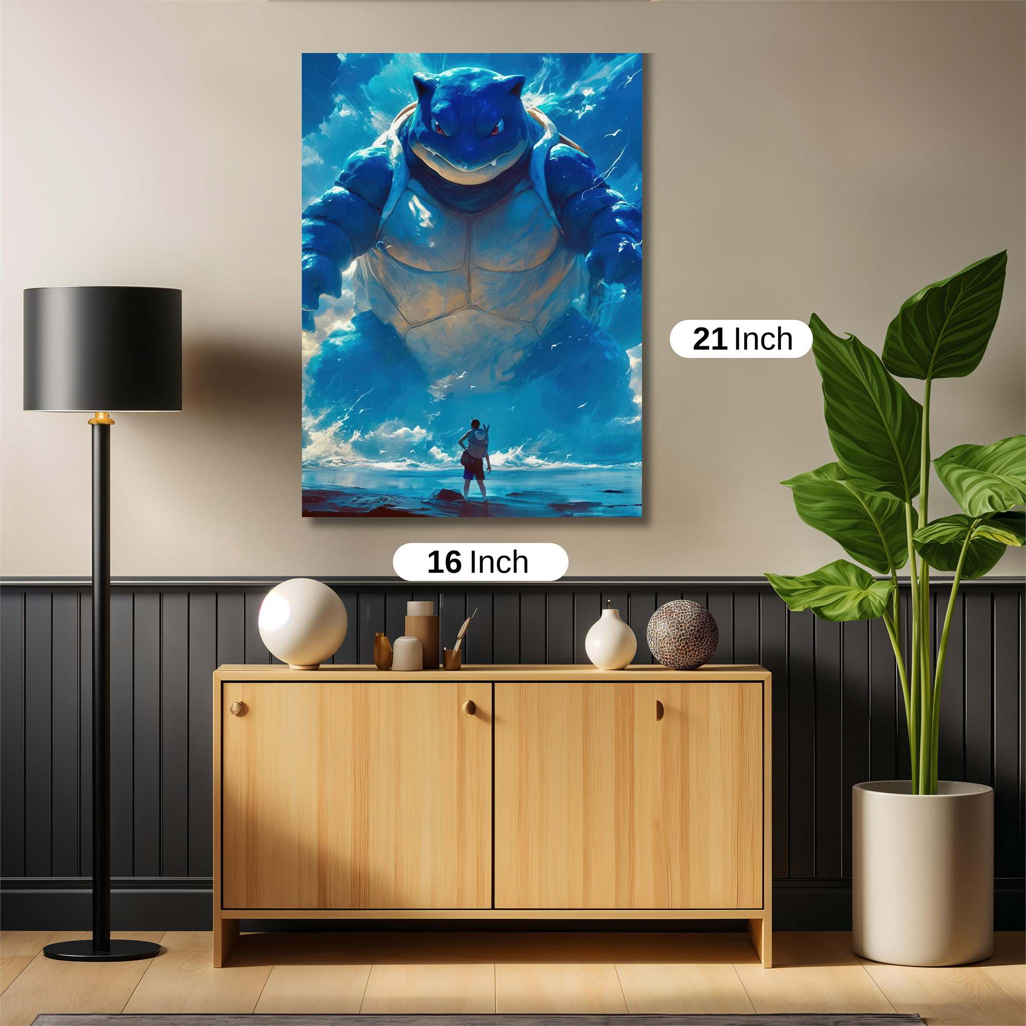 Blastoise Grandeur Safe Wall Magnetic / M