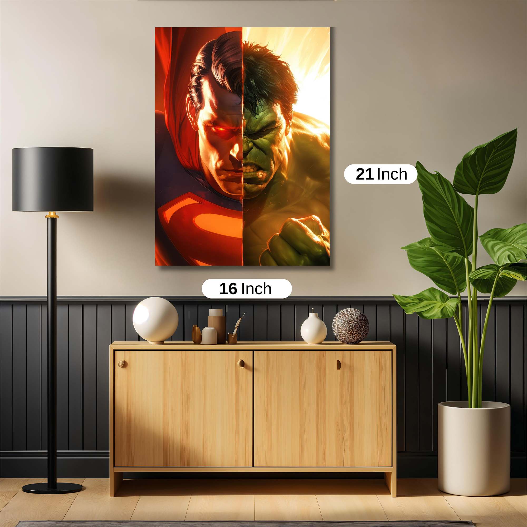 Heroes Clash Safe Wall Magnetic / M