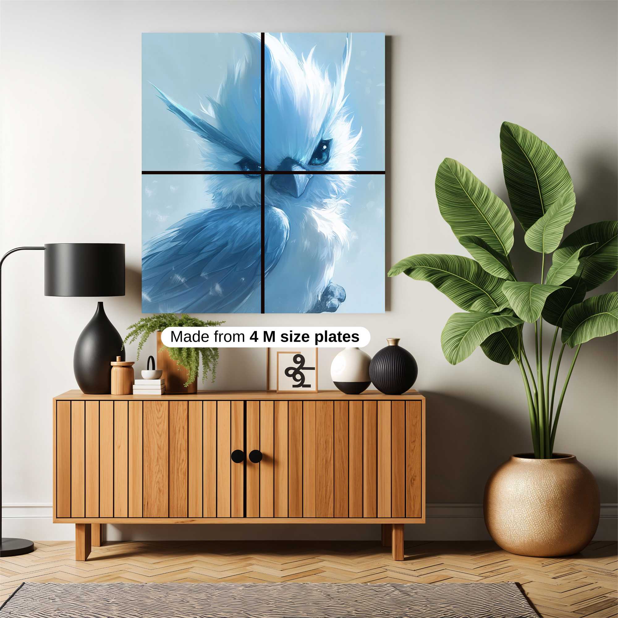 Frosty Whimsy Safe Wall Magnetic / M