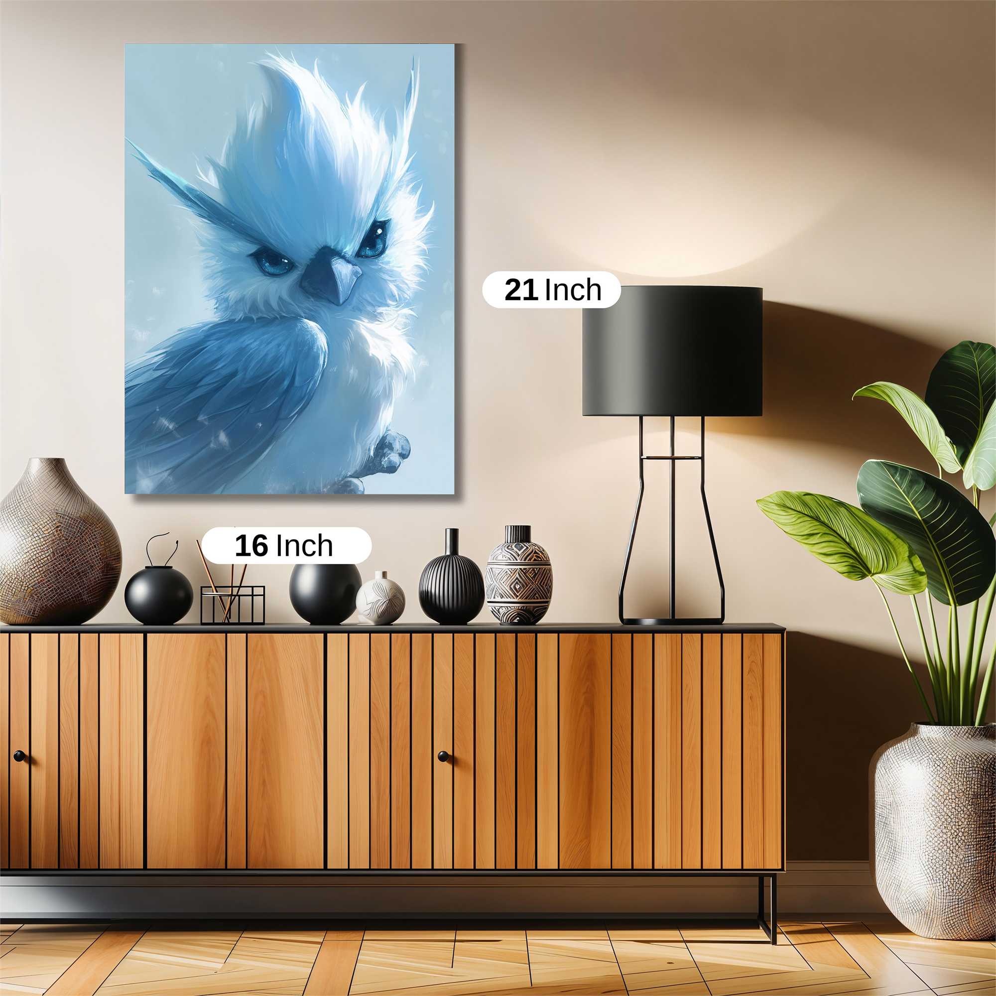 Frosty Whimsy Safe Wall Magnetic / M