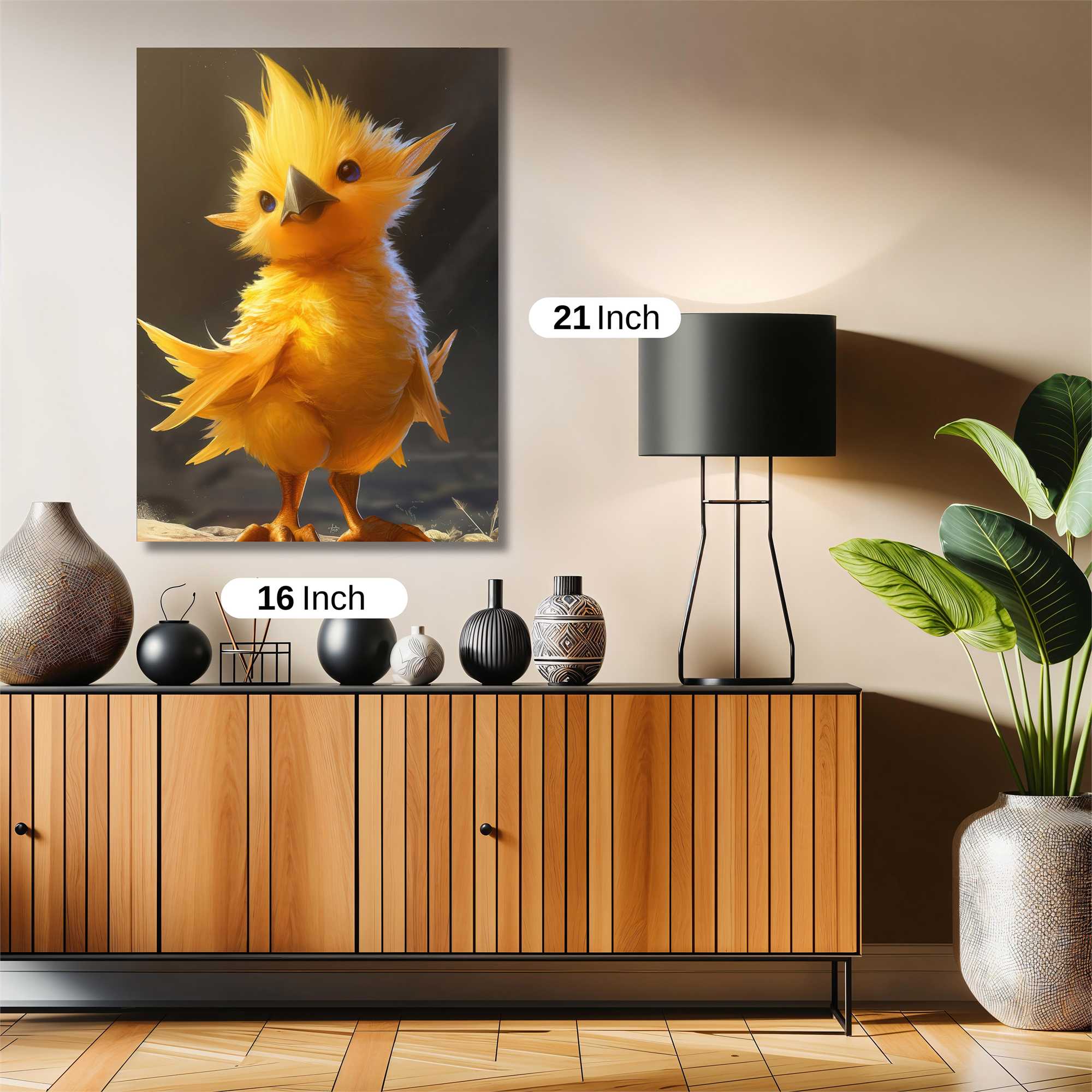 Chocobo Whimsy Safe Wall Magnetic / M