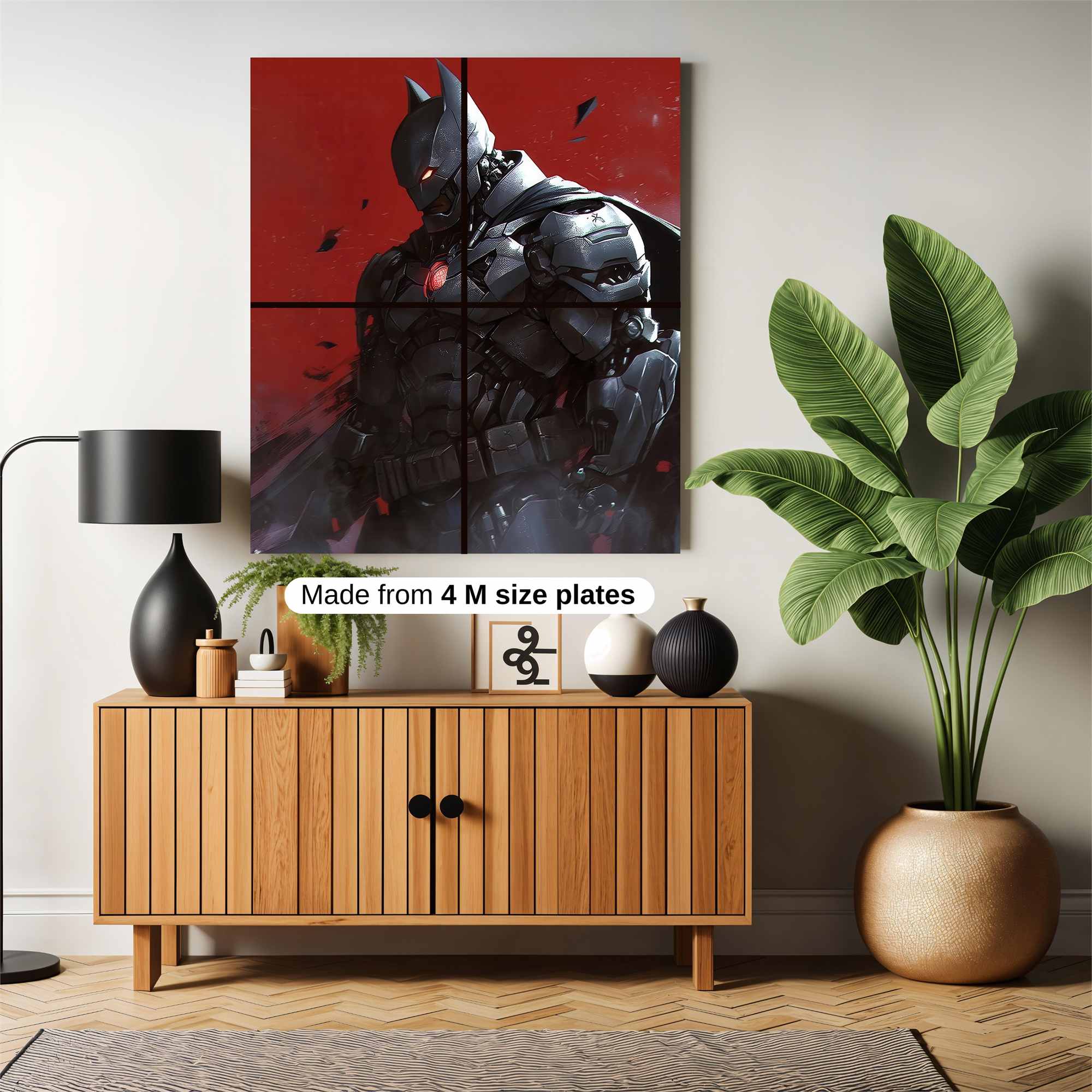 Batman Ascendant Safe Wall Magnetic / M