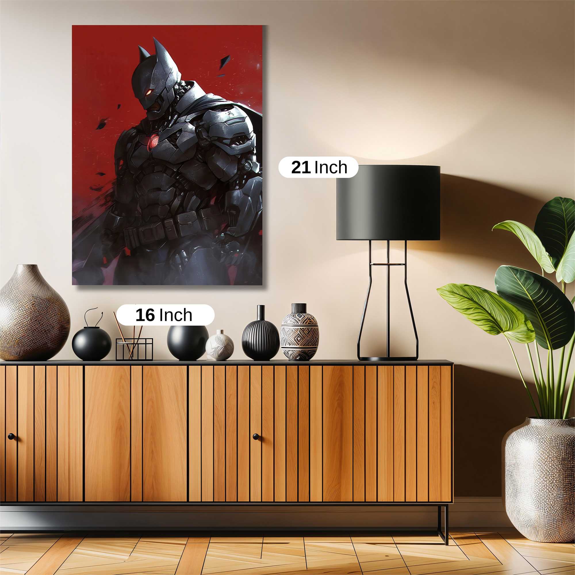 Batman Ascendant Safe Wall Magnetic / M