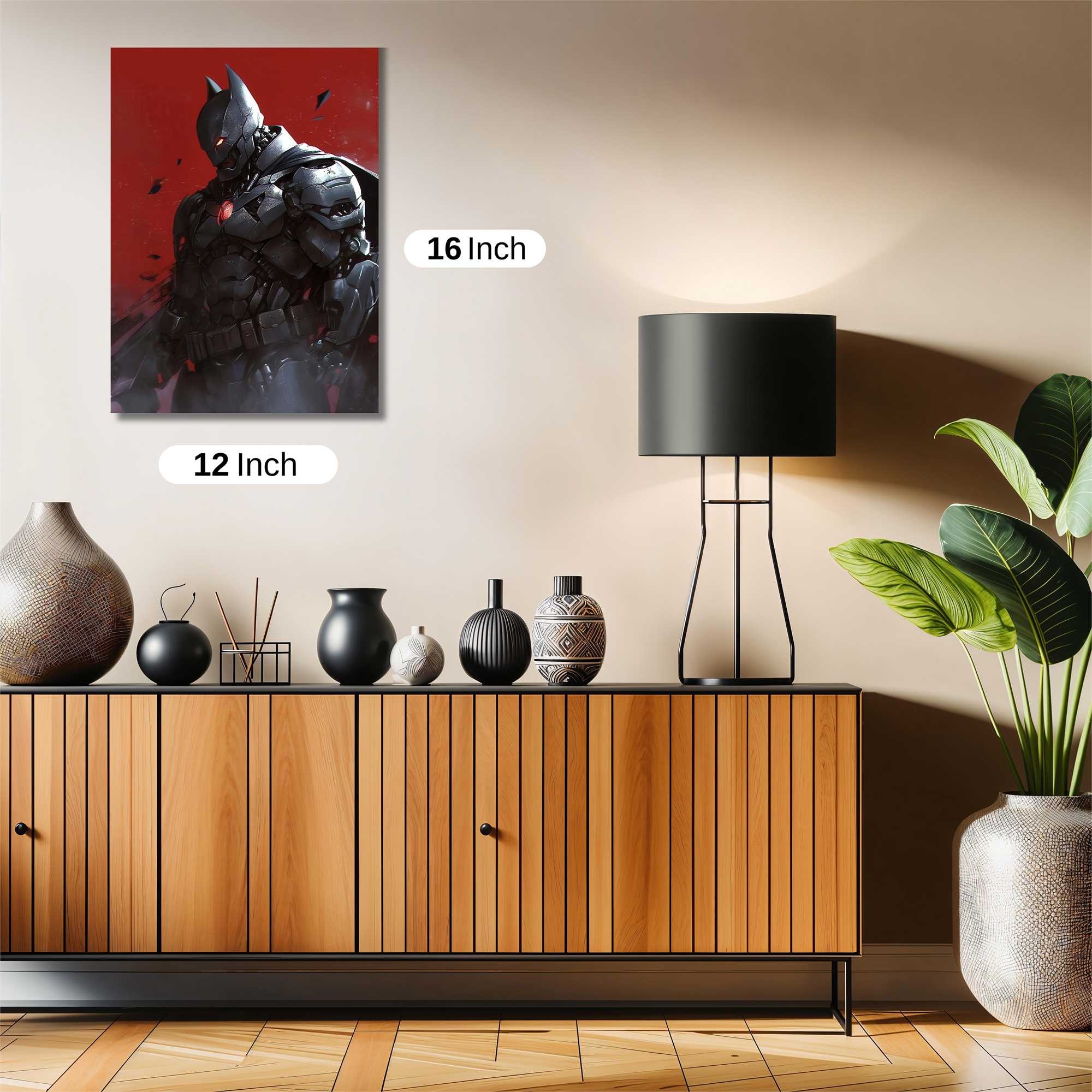 Batman Ascendant Safe Wall Magnetic / M