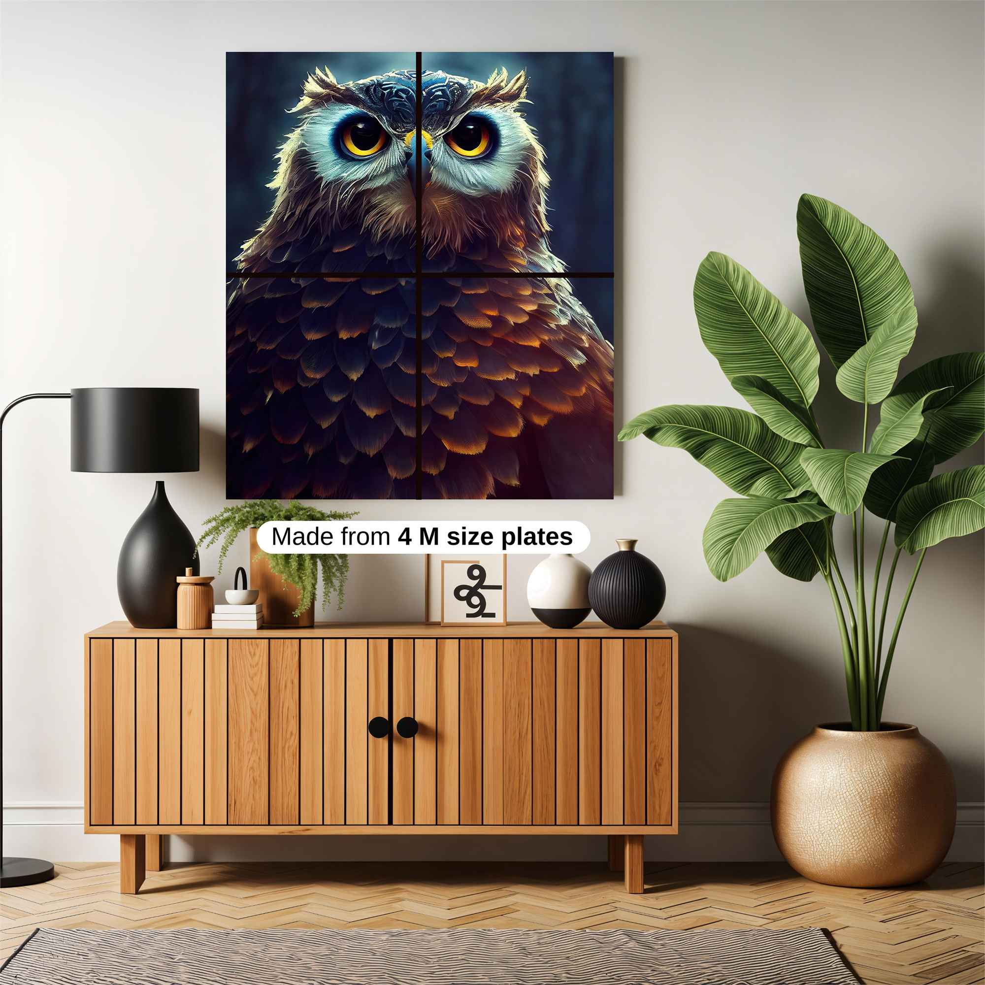 Owl Majesty Safe Wall Magnetic / M