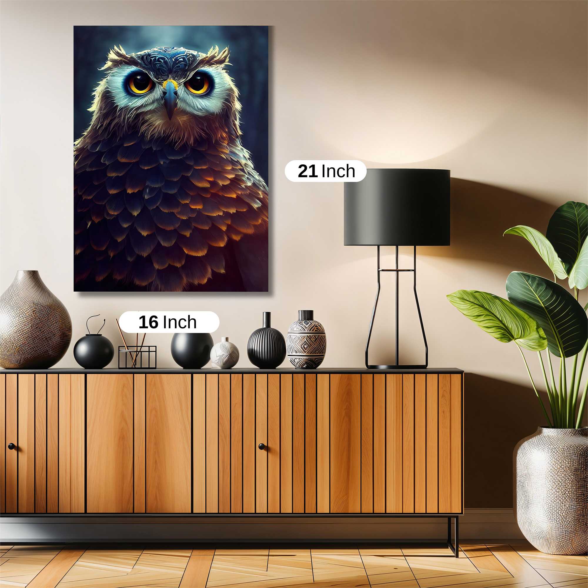 Owl Majesty Safe Wall Magnetic / M