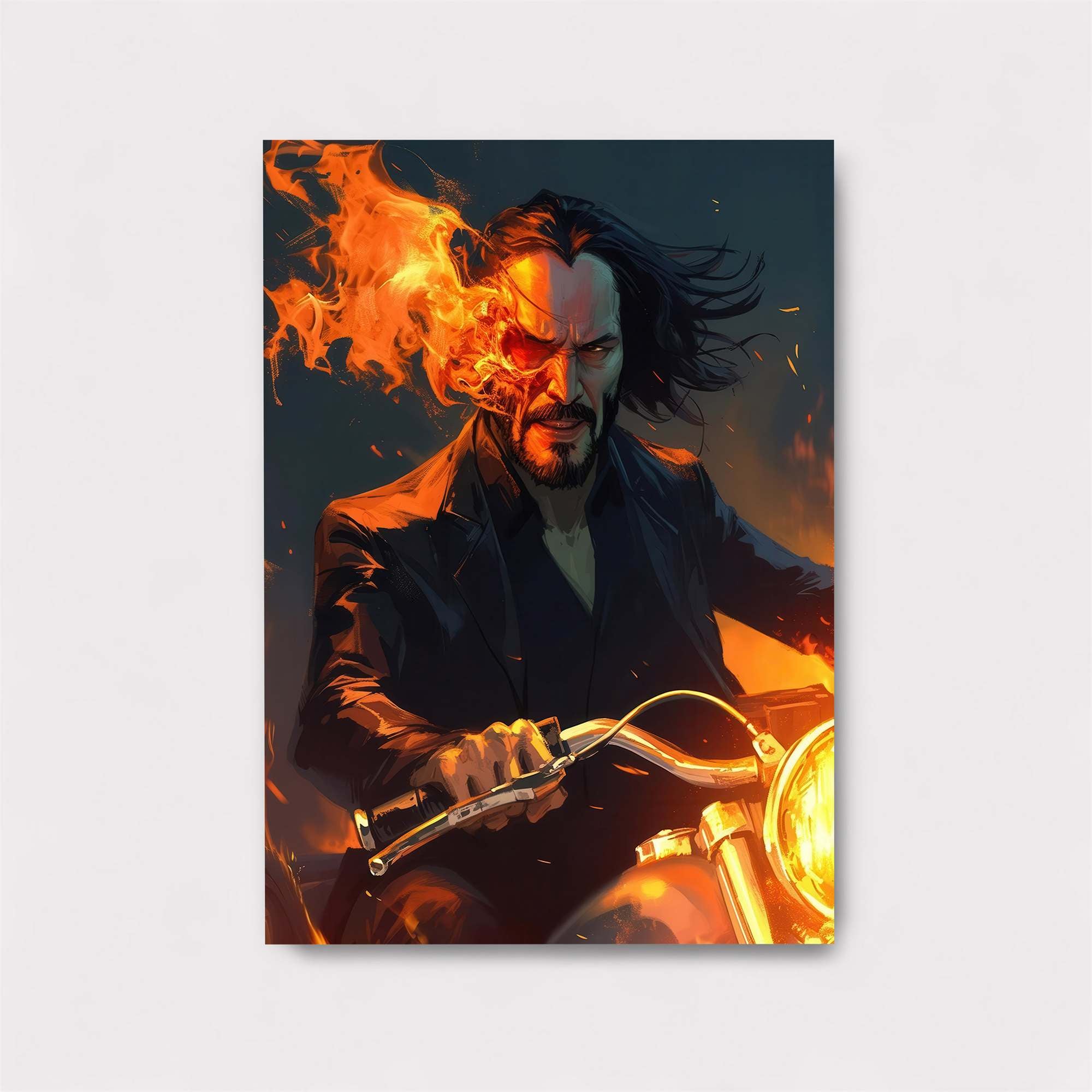 Fiery Ride Safe Wall Magnetic / M