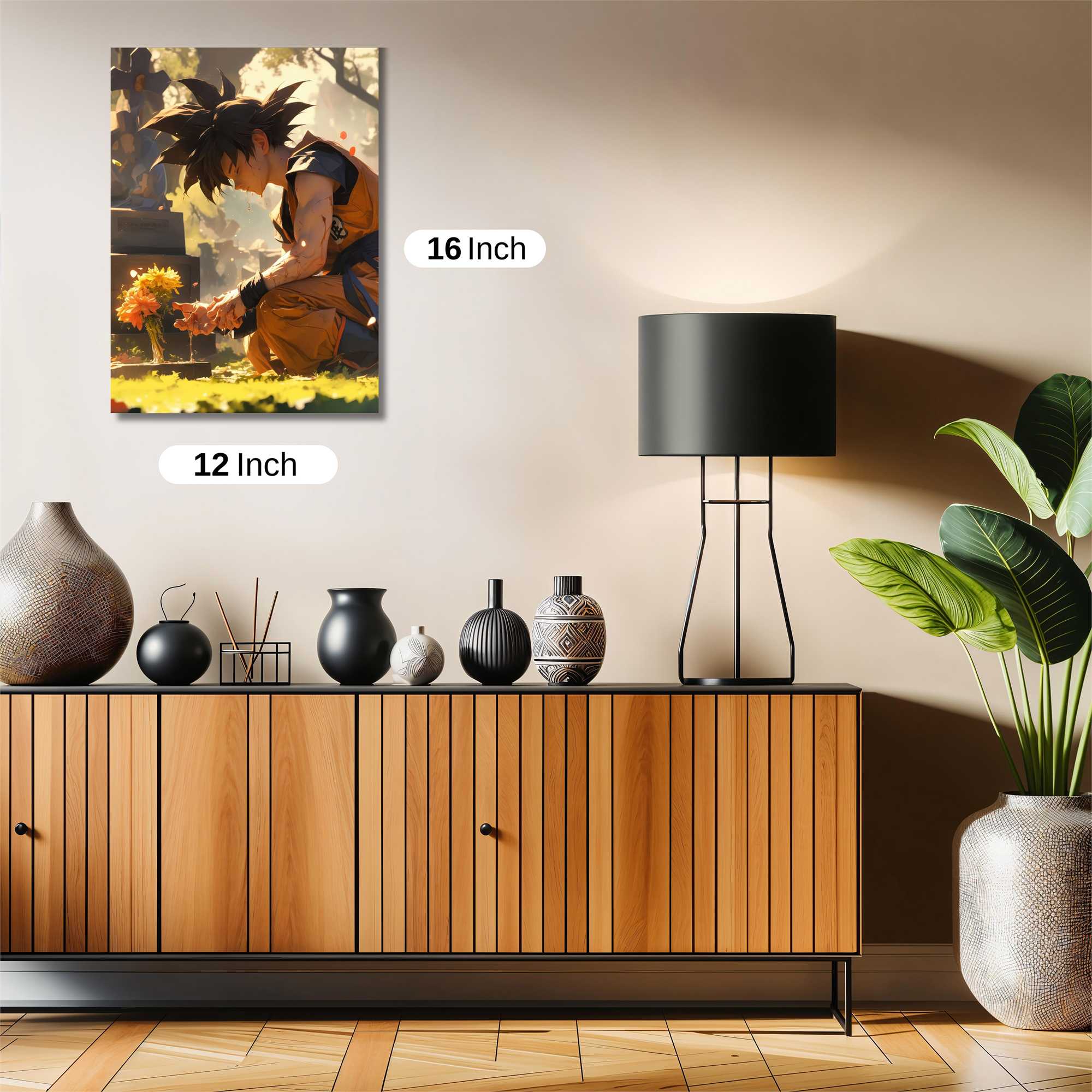 Goku Reverence Safe Wall Magnetic / M