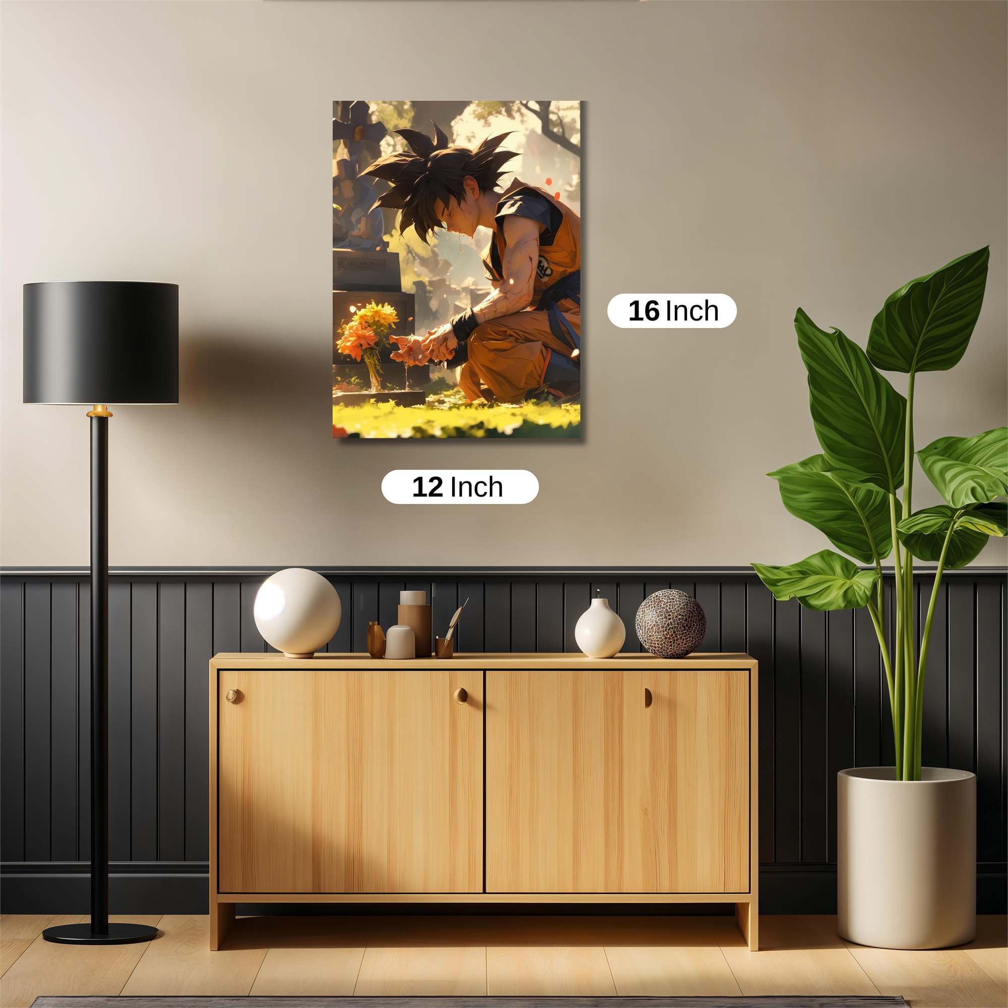 Goku Reverence Safe Wall Magnetic / M