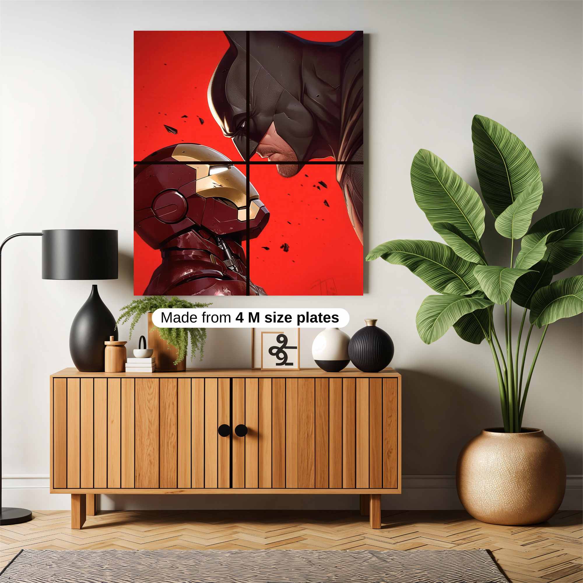 Heroic Standoff Safe Wall Magnetic / M