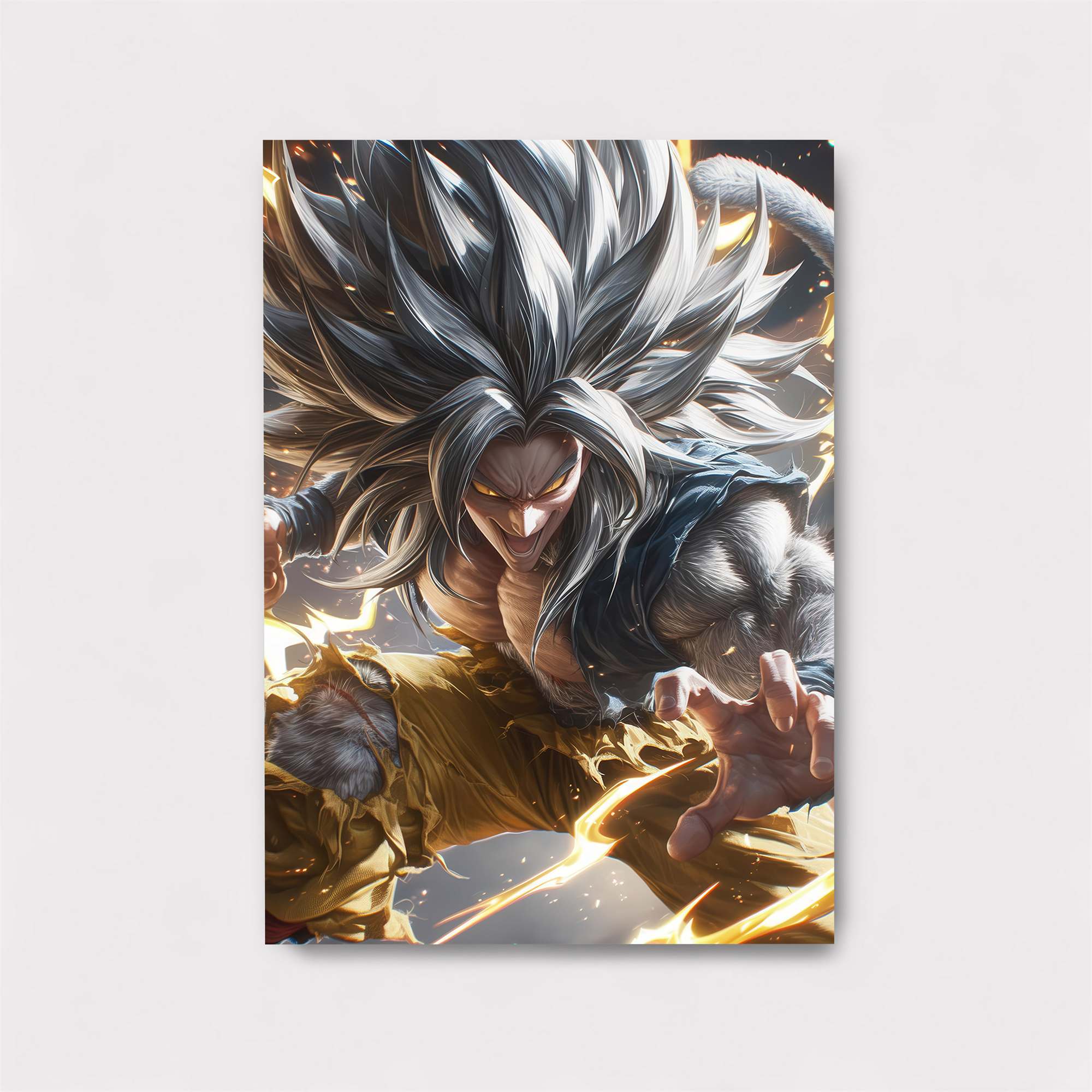 Saiyan Fury Safe Wall Magnetic / M