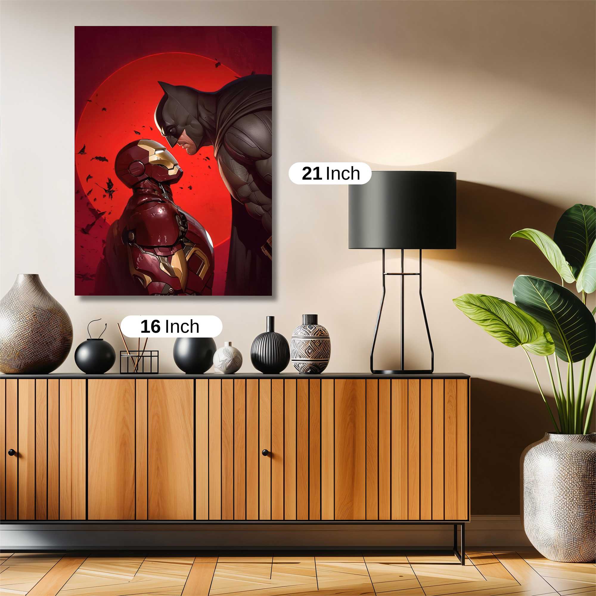 Heroes Confrontation Safe Wall Magnetic / M