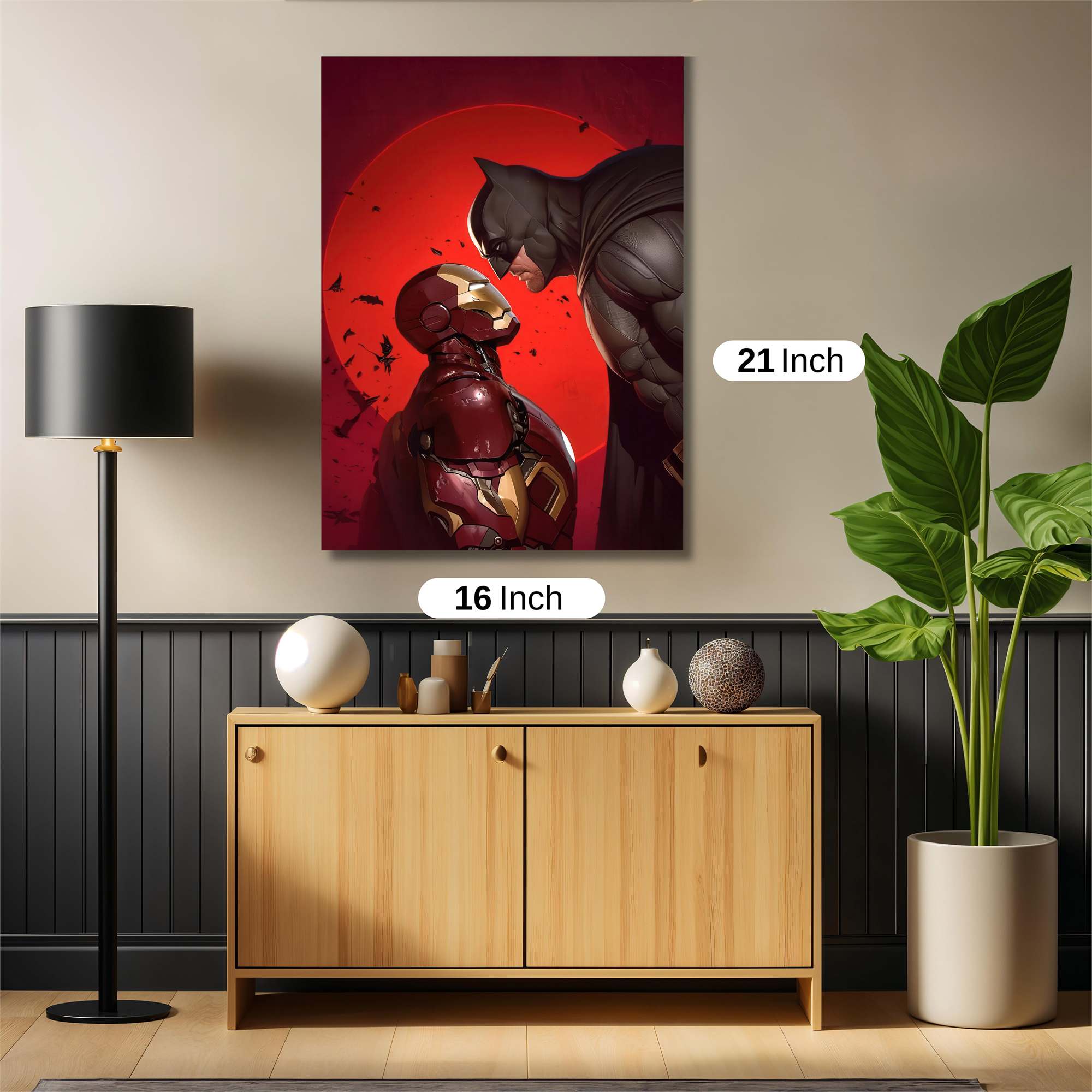 Heroes Confrontation Safe Wall Magnetic / M