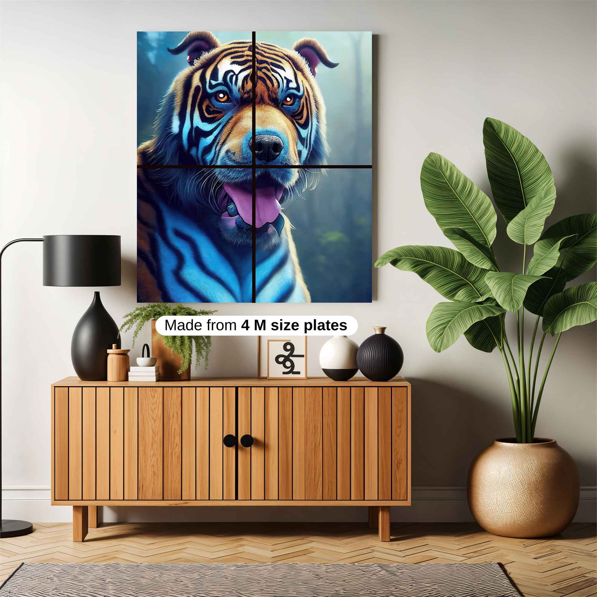 Tiger Canine Safe Wall Magnetic / M