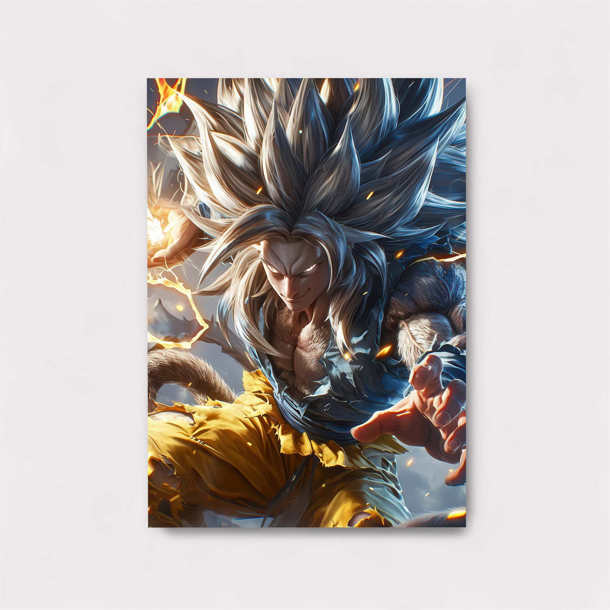 Saiyan Fury Safe Wall Magnetic / M