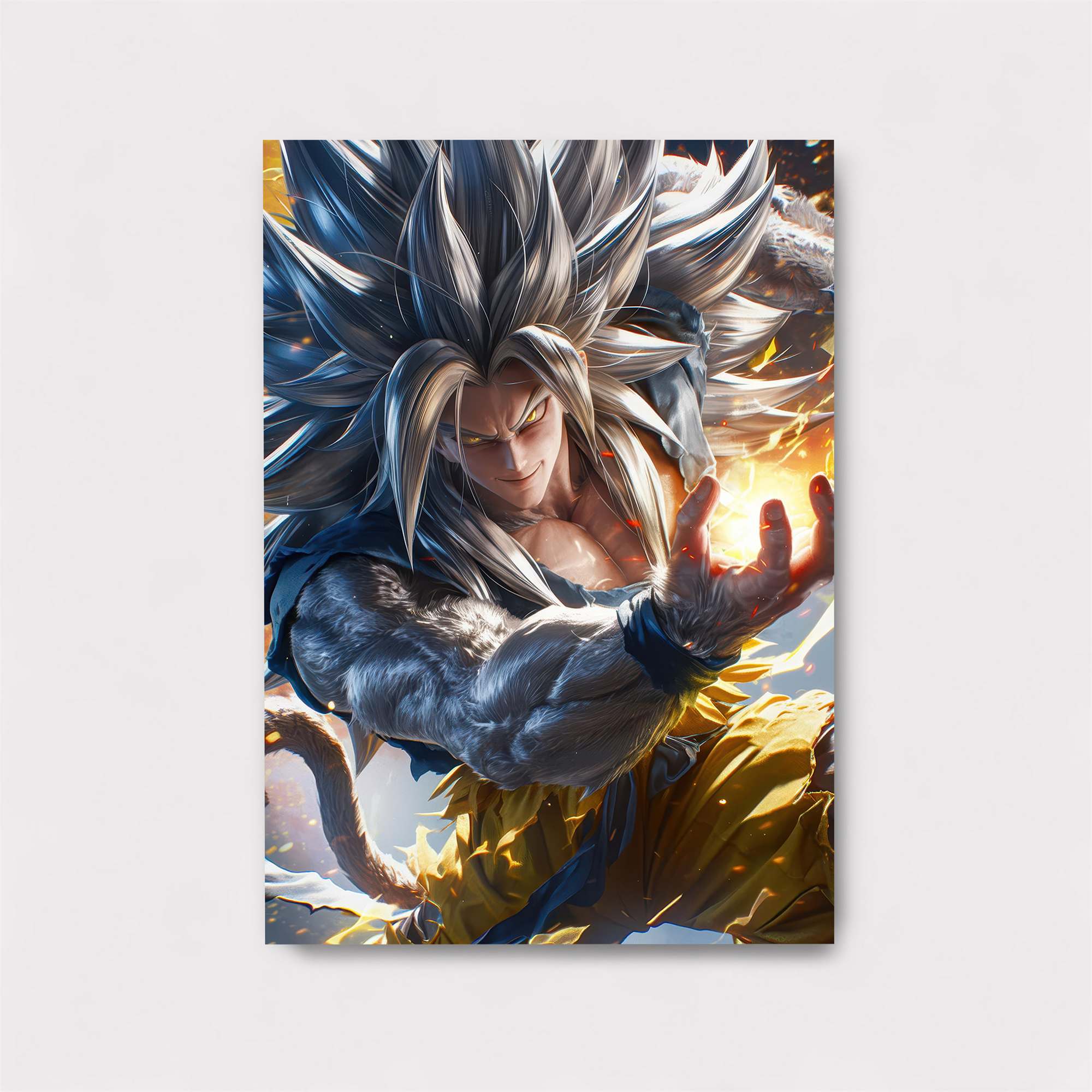 Saiyan Fury Safe Wall Magnetic / M