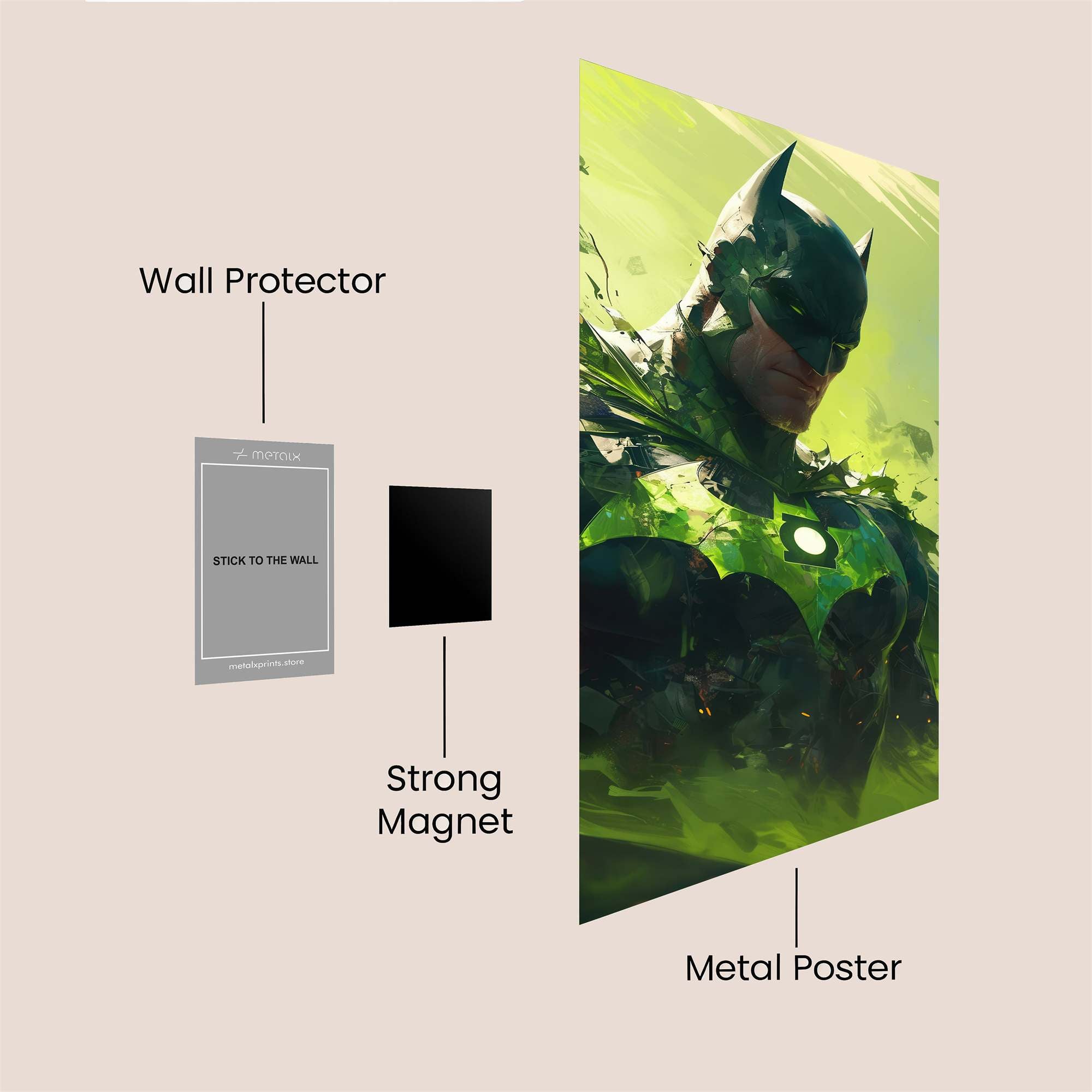 Batman Emergence Safe Wall Magnetic / M