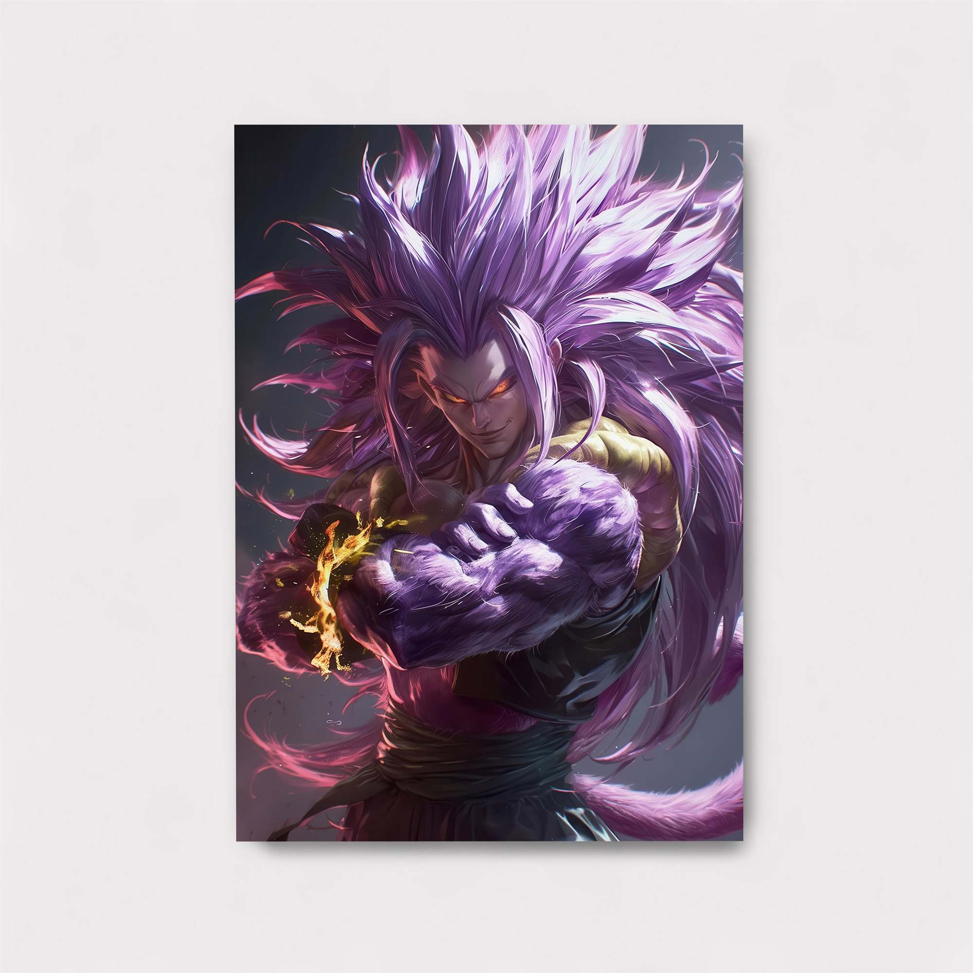 Saiyan Fury Safe Wall Magnetic / M