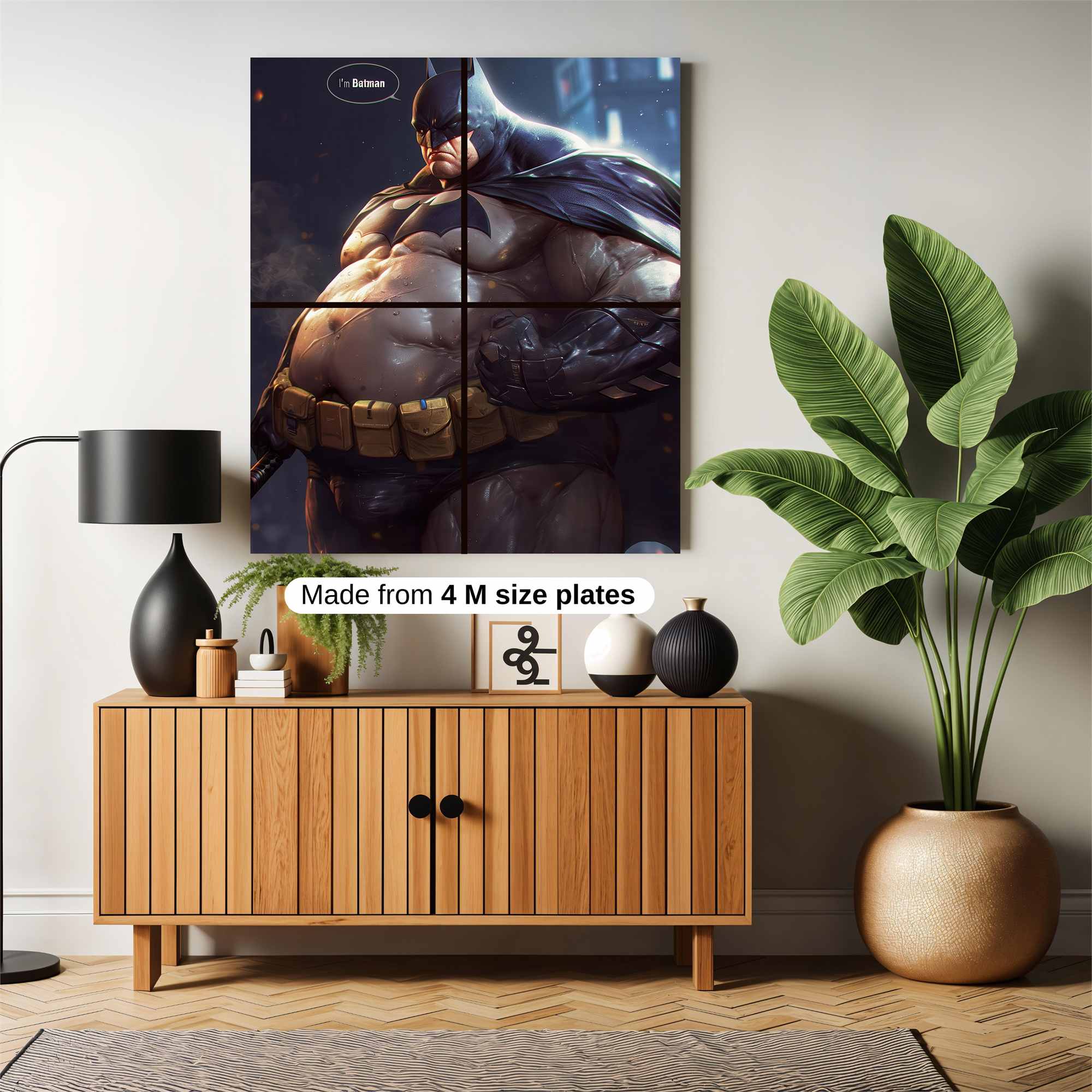 Batman Bulk Safe Wall Magnetic / M