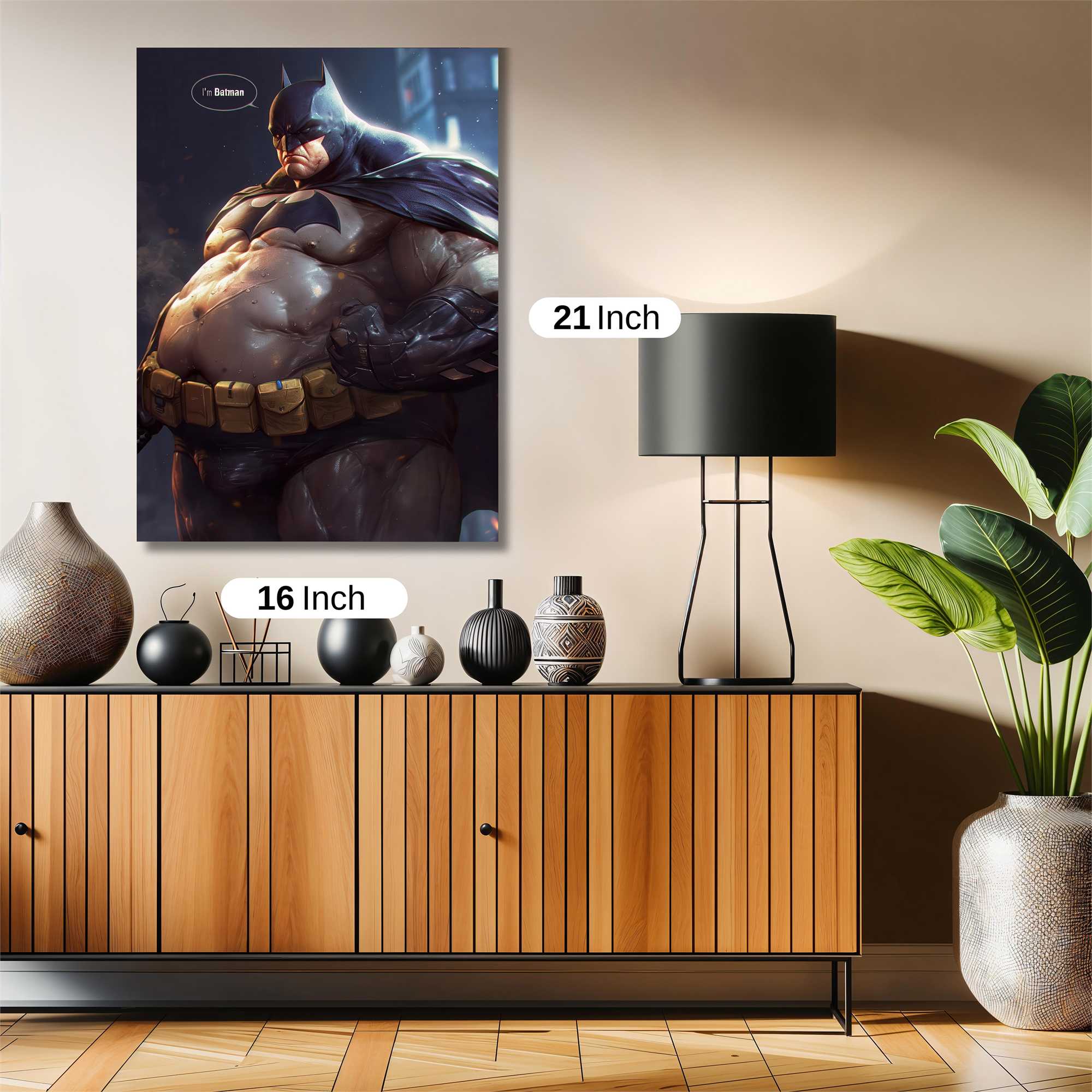 Batman Bulk Safe Wall Magnetic / M