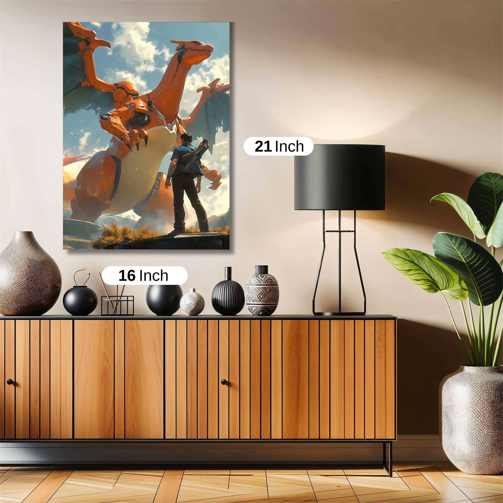 Charizard Majestic Safe Wall Magnetic / M