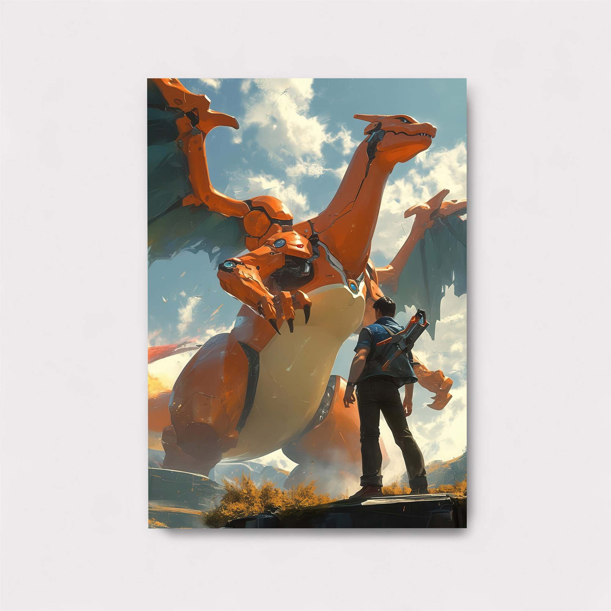 Charizard Majestic Safe Wall Magnetic / M