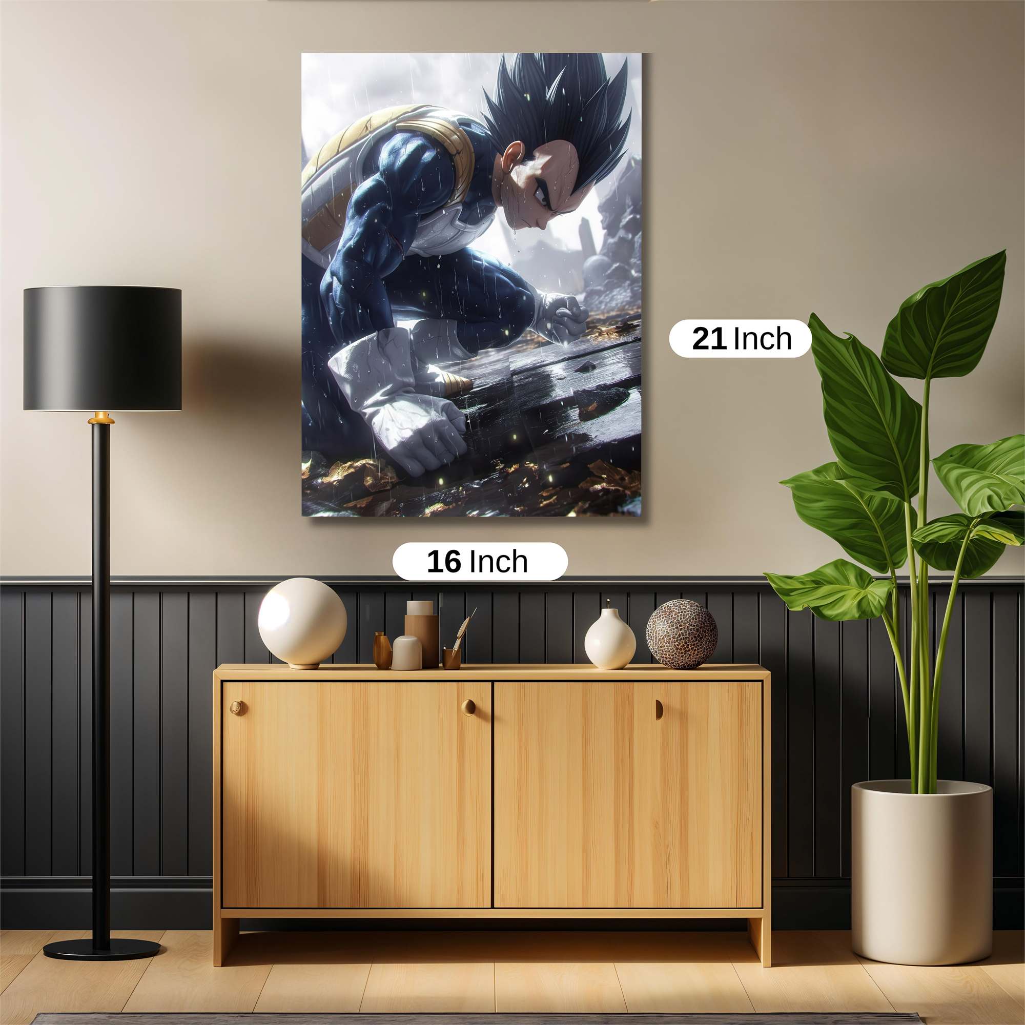 Vegeta Resolve Safe Wall Magnetic / M