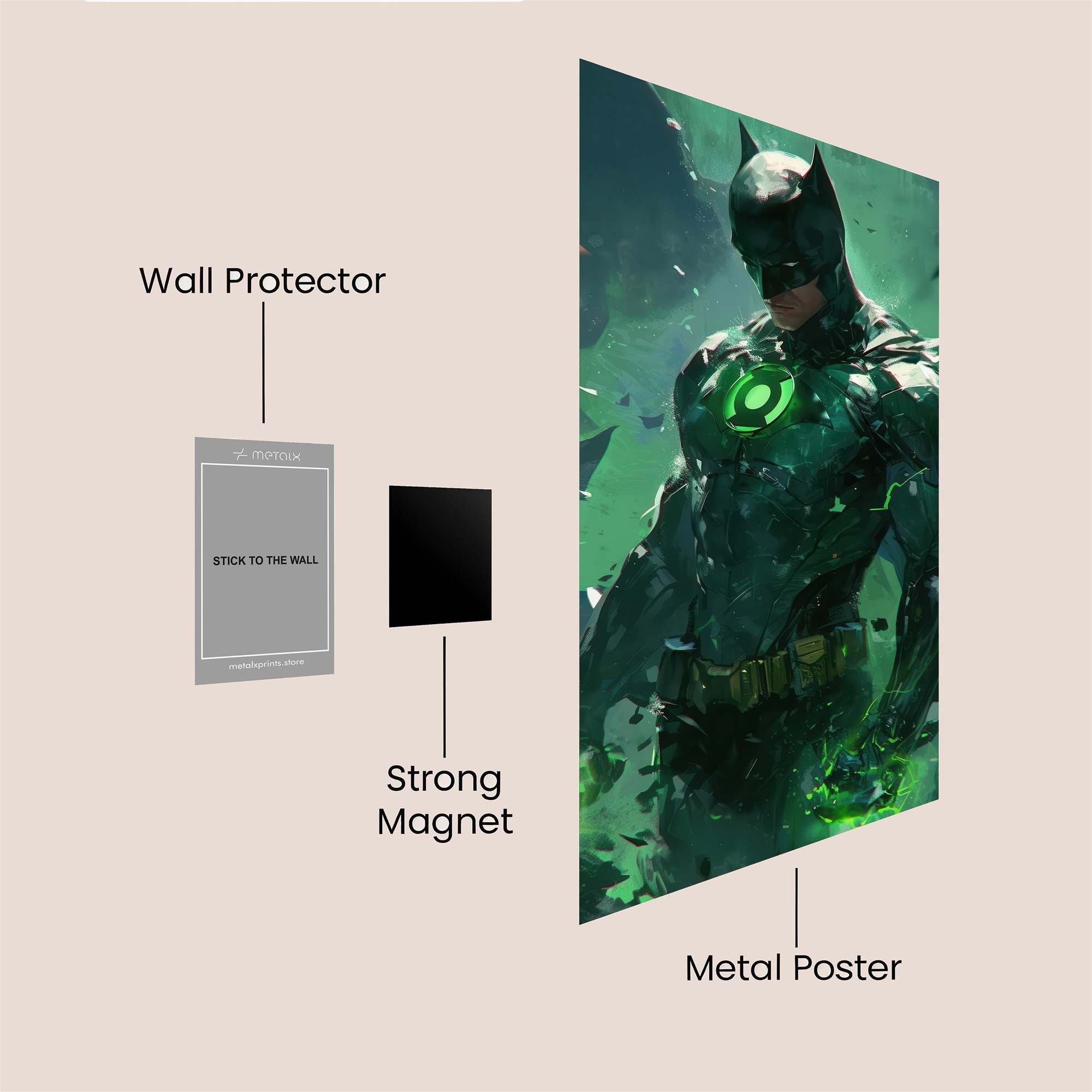 Emerald Vigilance Safe Wall Magnetic / M