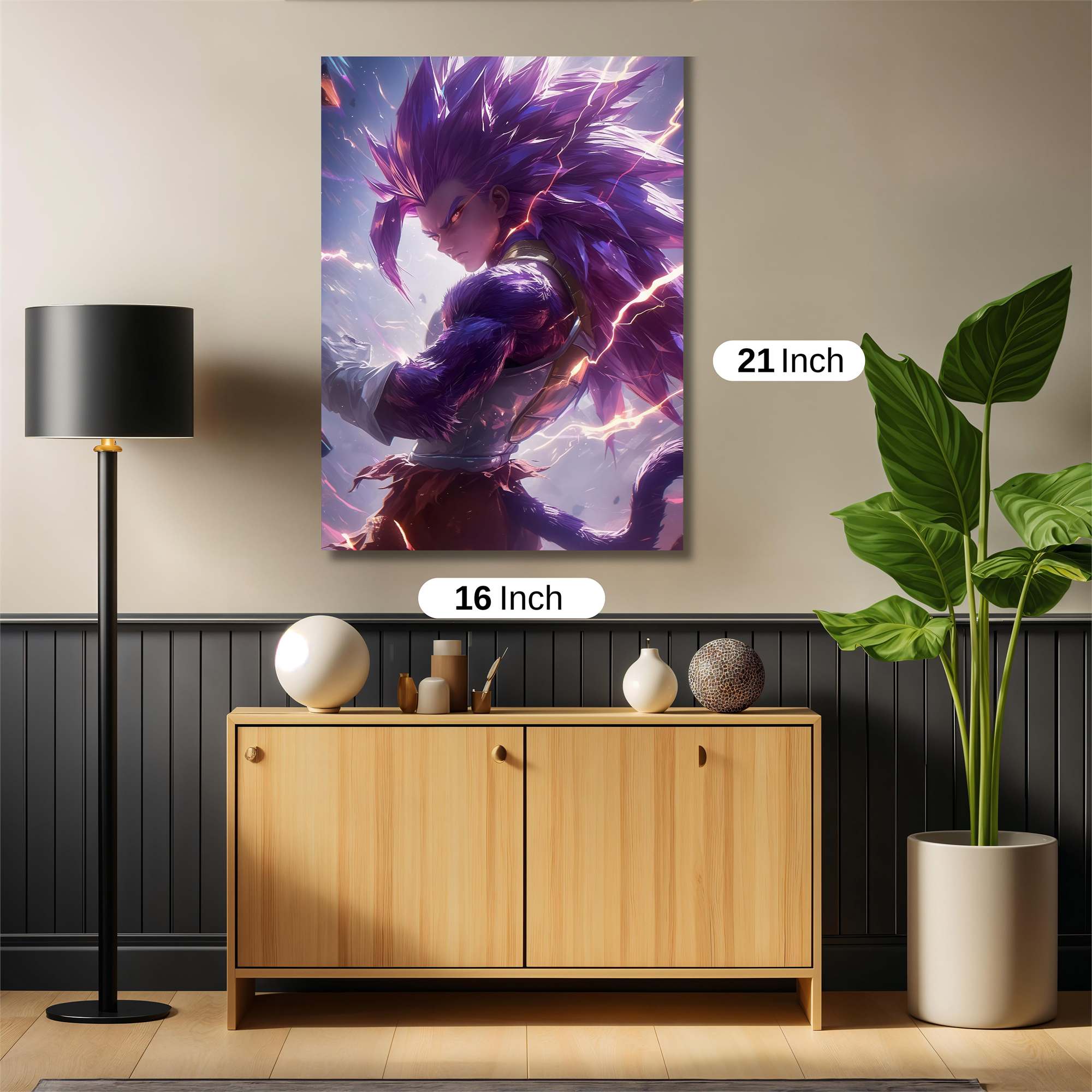Saiyan Storm Safe Wall Magnetic / M