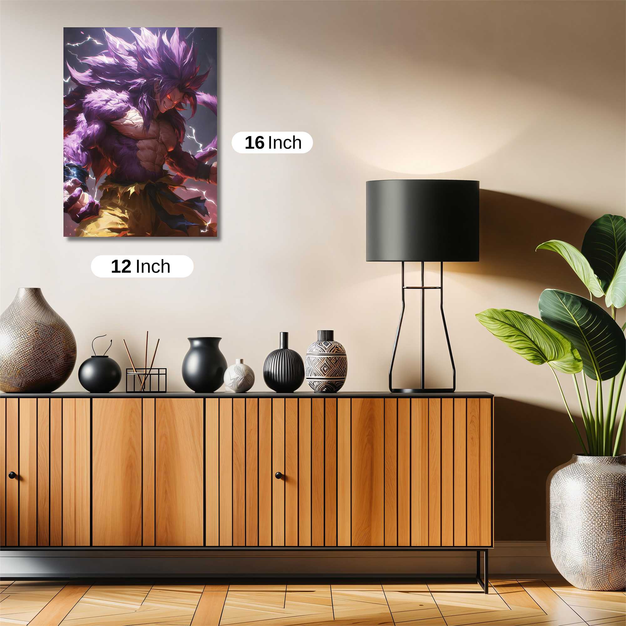 Saiyan Surge Safe Wall Magnetic / M