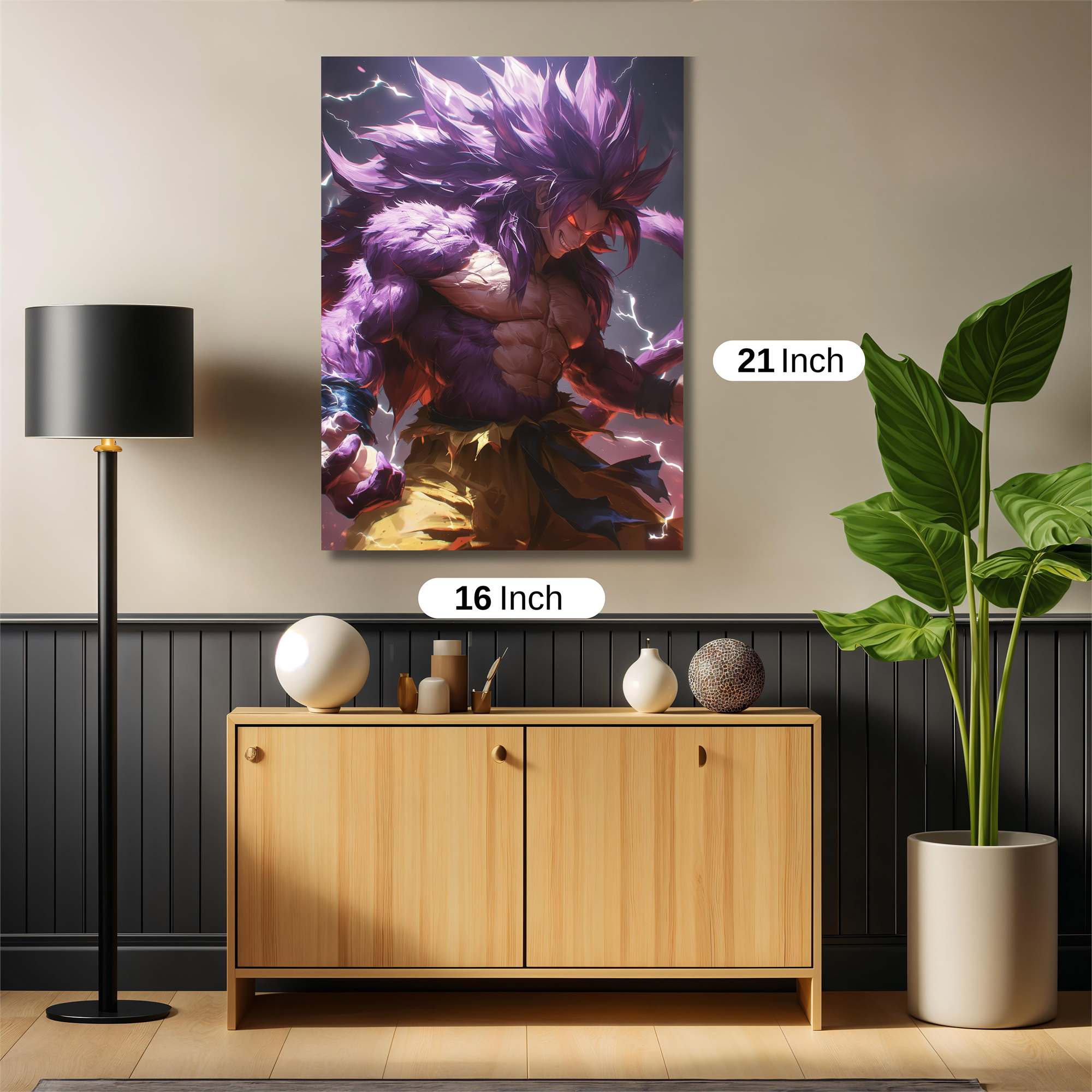 Saiyan Surge Safe Wall Magnetic / M