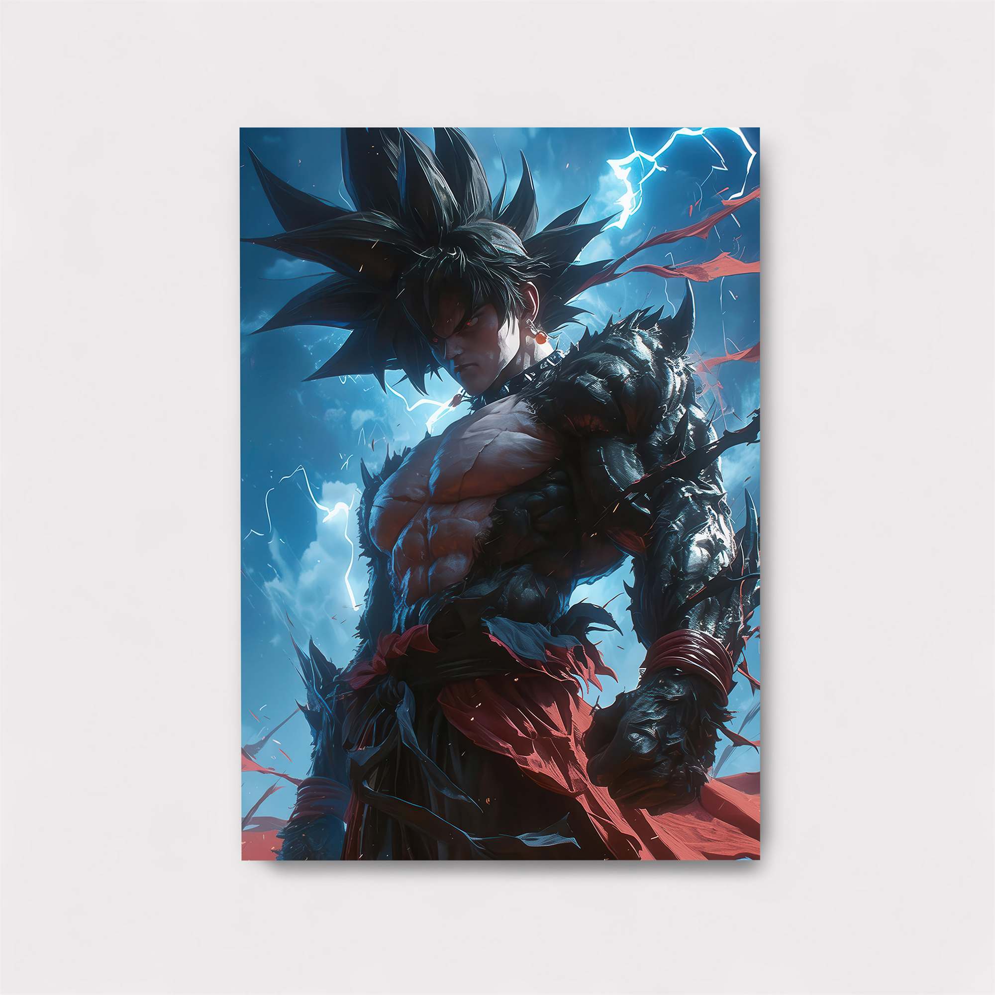 Saiyan Fury Safe Wall Magnetic / M