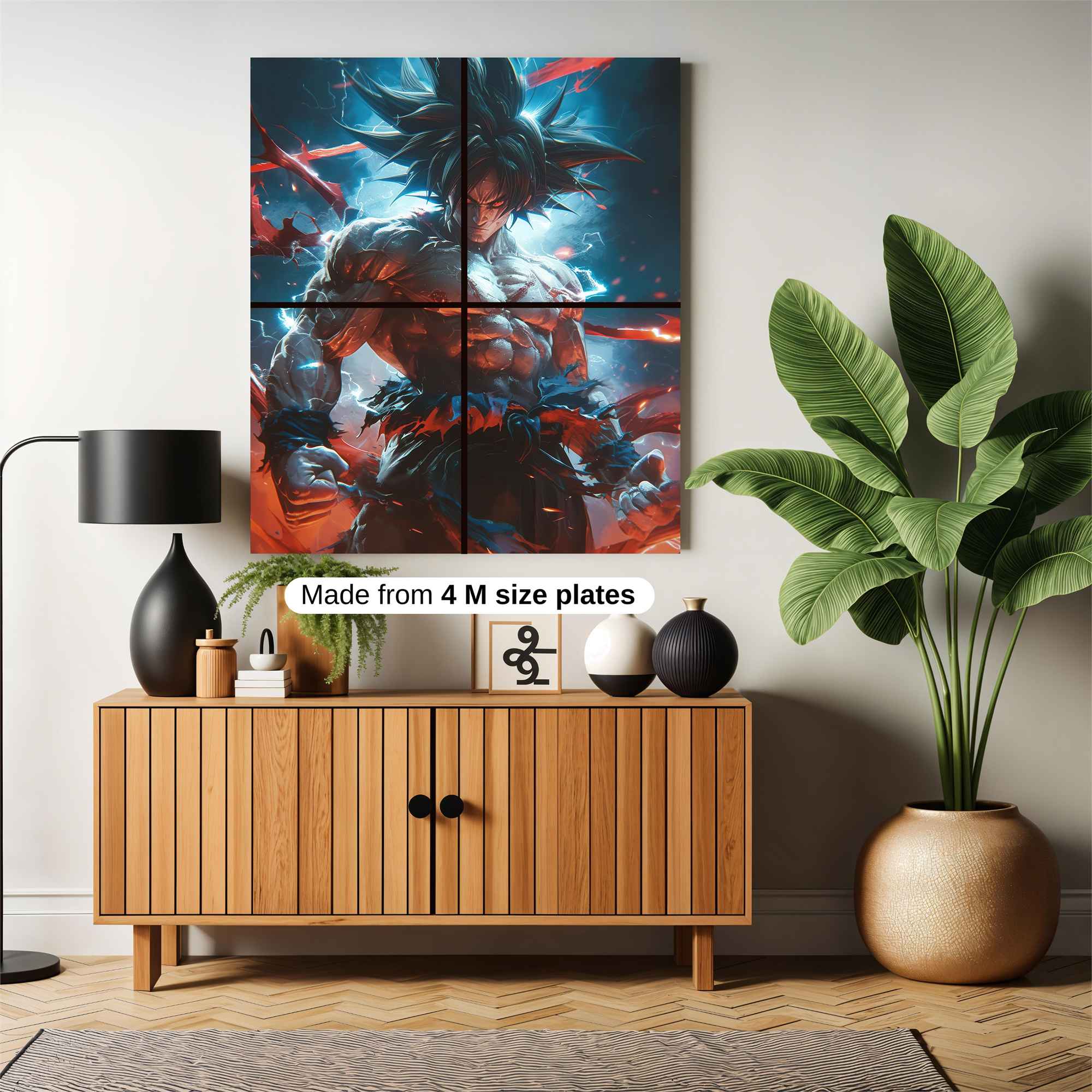 Saiyan Majesty Safe Wall Magnetic / M