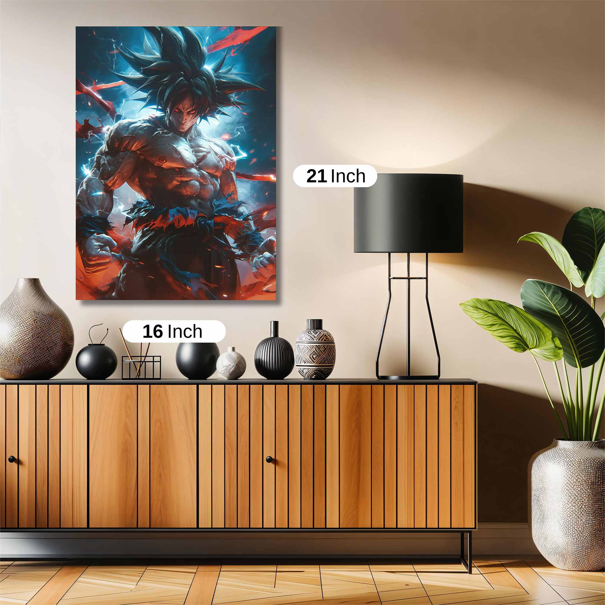 Saiyan Majesty Safe Wall Magnetic / M