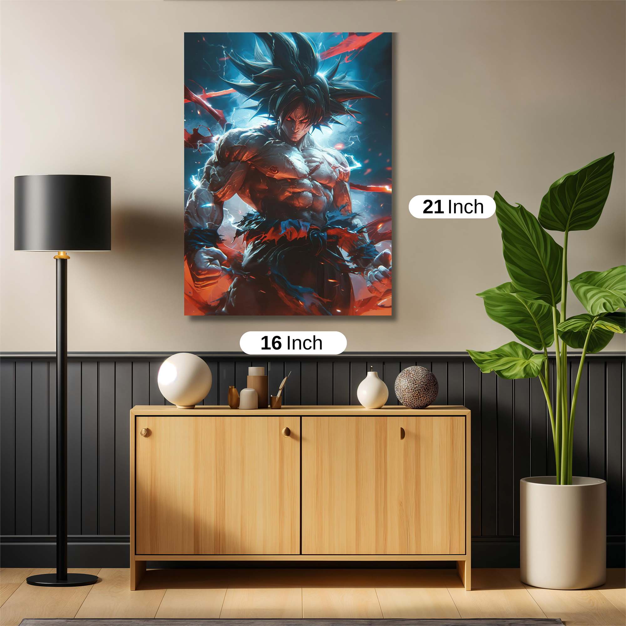 Saiyan Majesty Safe Wall Magnetic / M