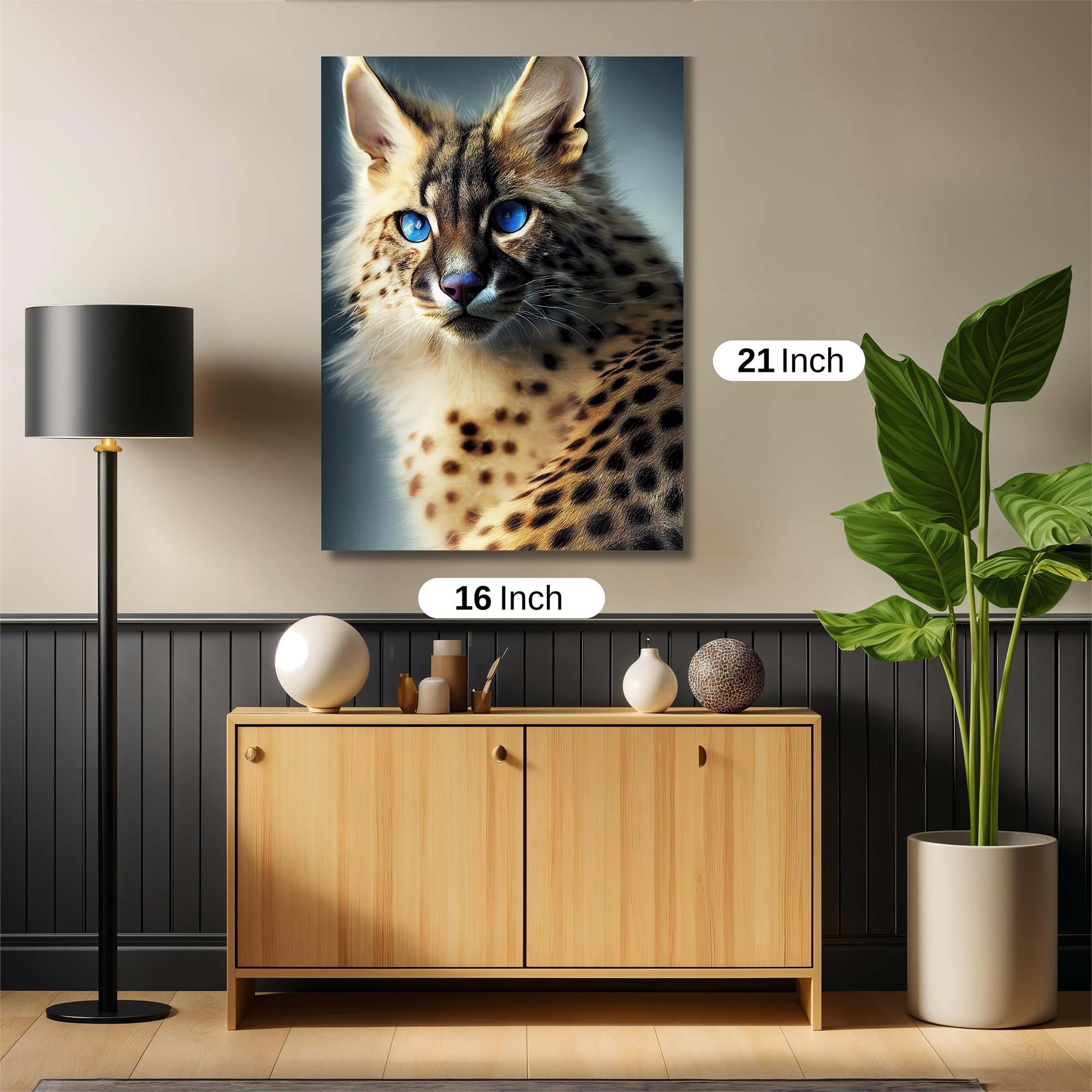 Wild Gaze Safe Wall Magnetic / M