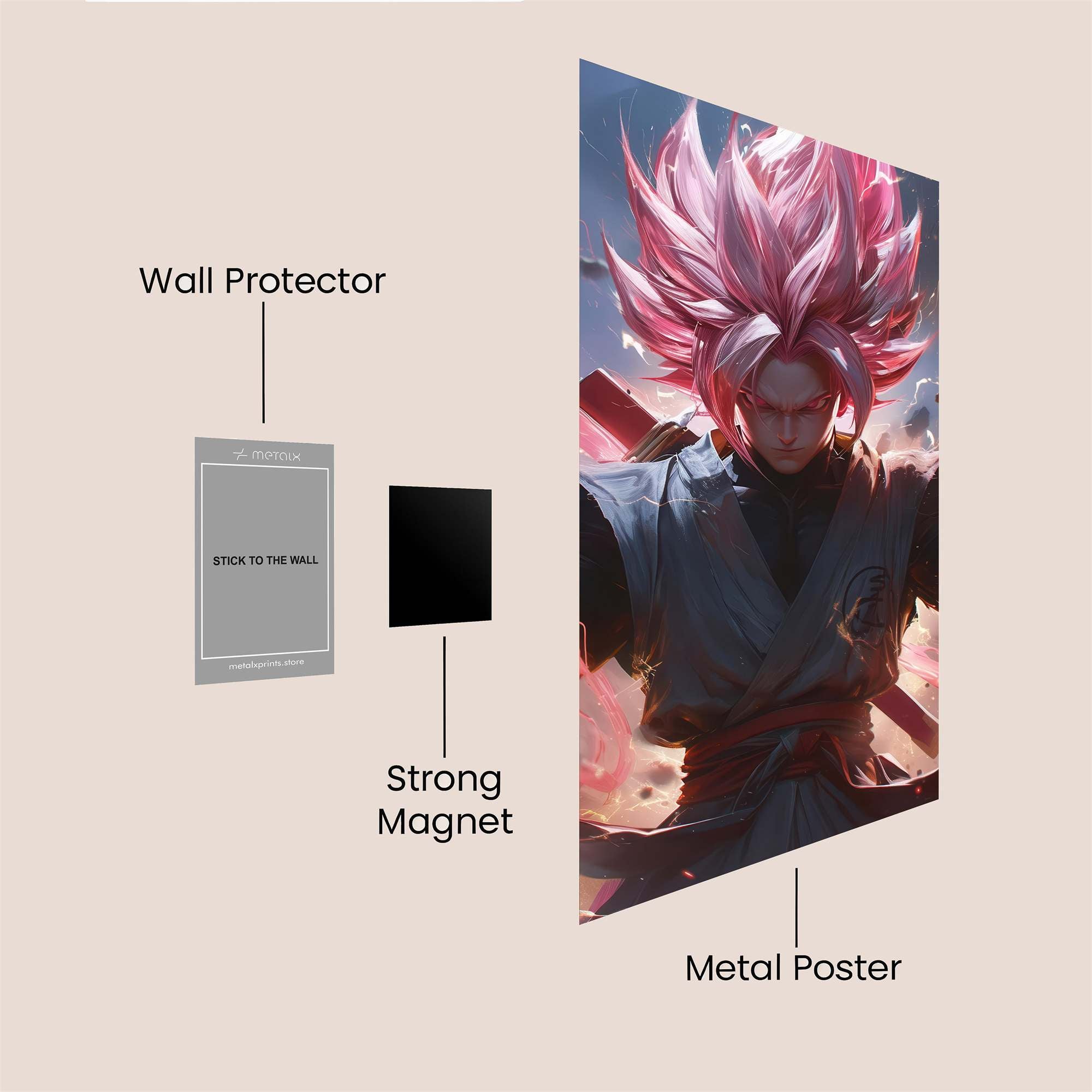 Vegeta Vortex Safe Wall Magnetic / M